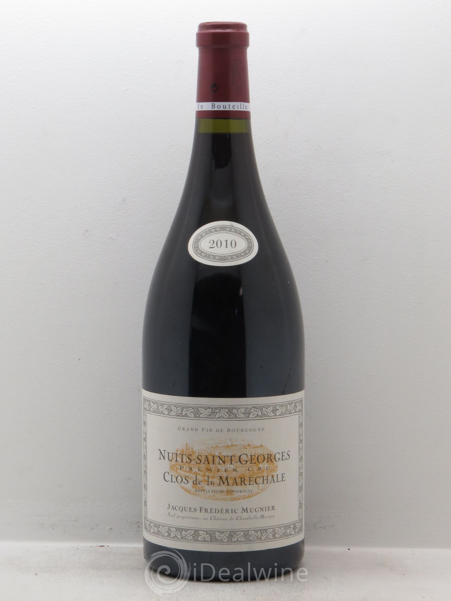 Nuits-Saint-Georges 1er Cru Clos de La Maréchale Jacques-Frédéric Mugnier 2010 - Lot de 1 magnum - 0