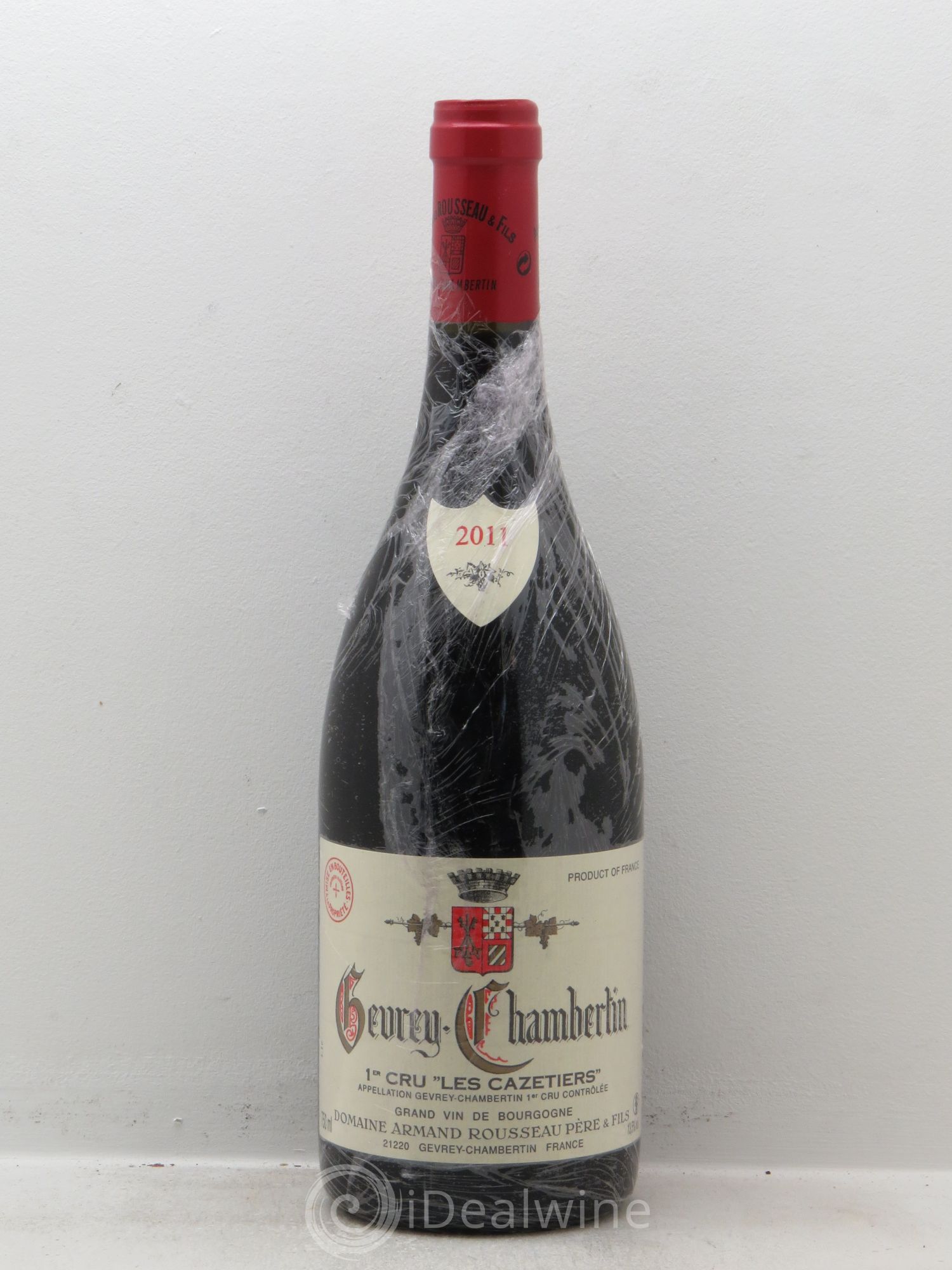 Gevrey-Chambertin 1er Cru Les Cazetiers Armand Rousseau (Domaine) (sans prix de réserve - no reserve) 2011 - Posten von 1 Flasche - 0