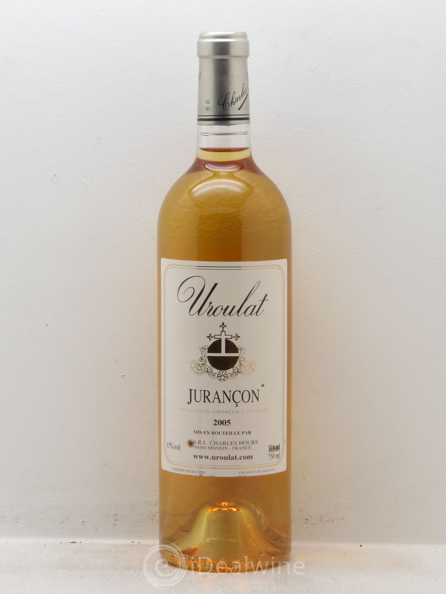 Jurançon Uroulat Charles Hours (sans prix de réserve - no reserve) 2005 - Lotto di 1 bottiglia - 0