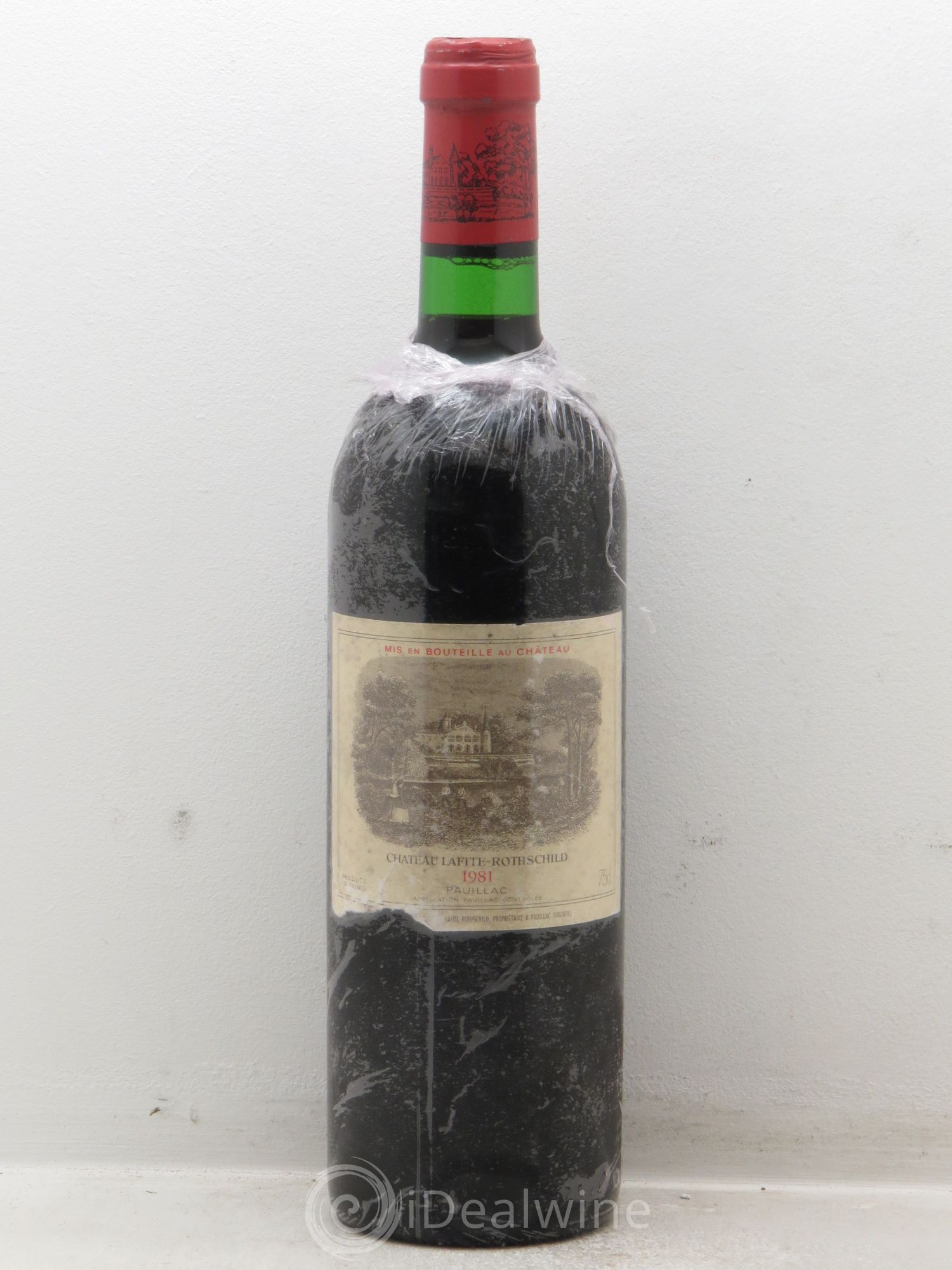 Château Lafite Rothschild 1er Grand Cru Classé (sans prix de réserve - no reserve) 1981 - Posten von 1 Flasche - 0