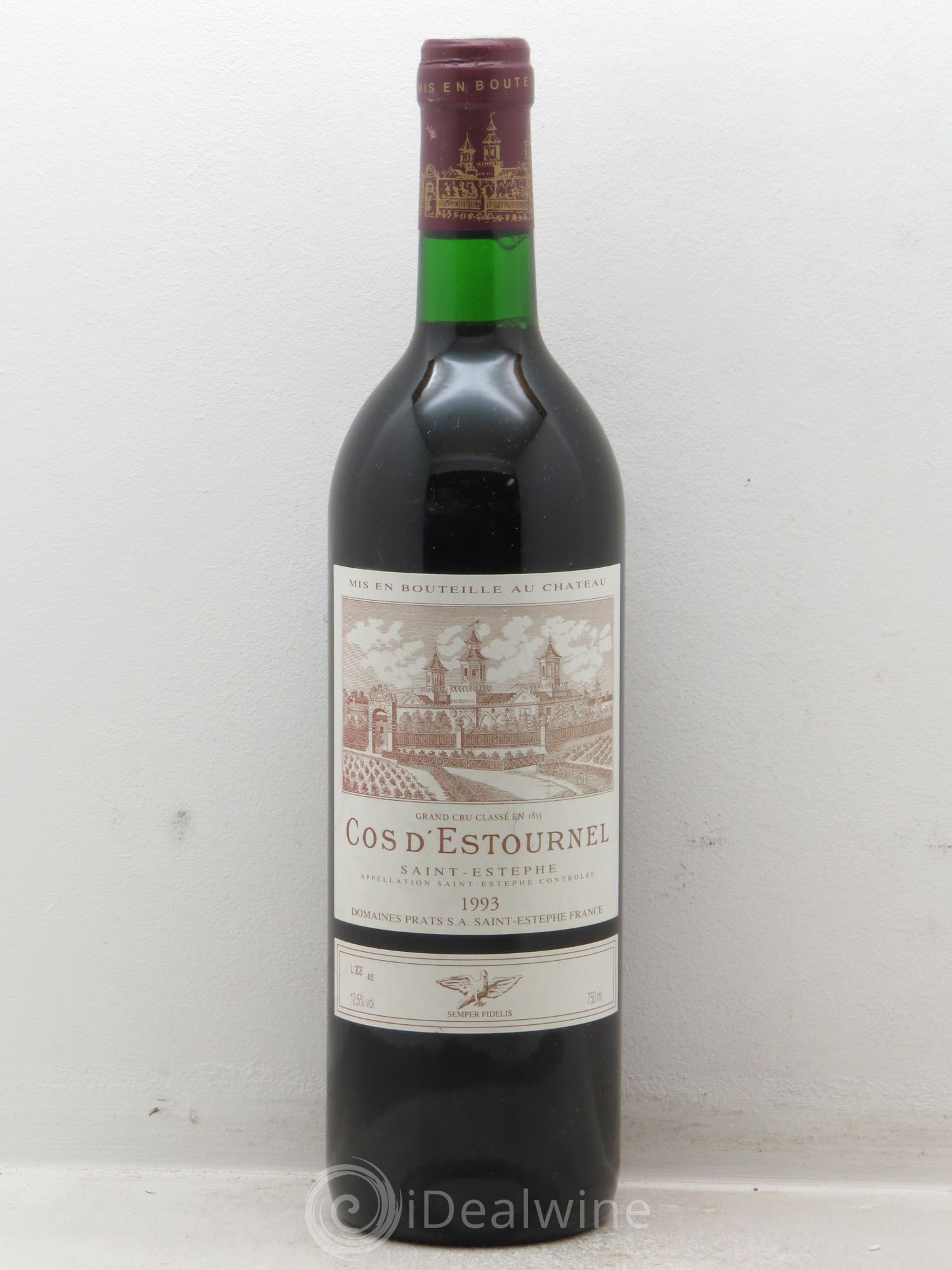 Cos d'Estournel 2ème Grand Cru Classé (sans prix de réserve - no reserve) 1993 - Posten von 1 Flasche - 0