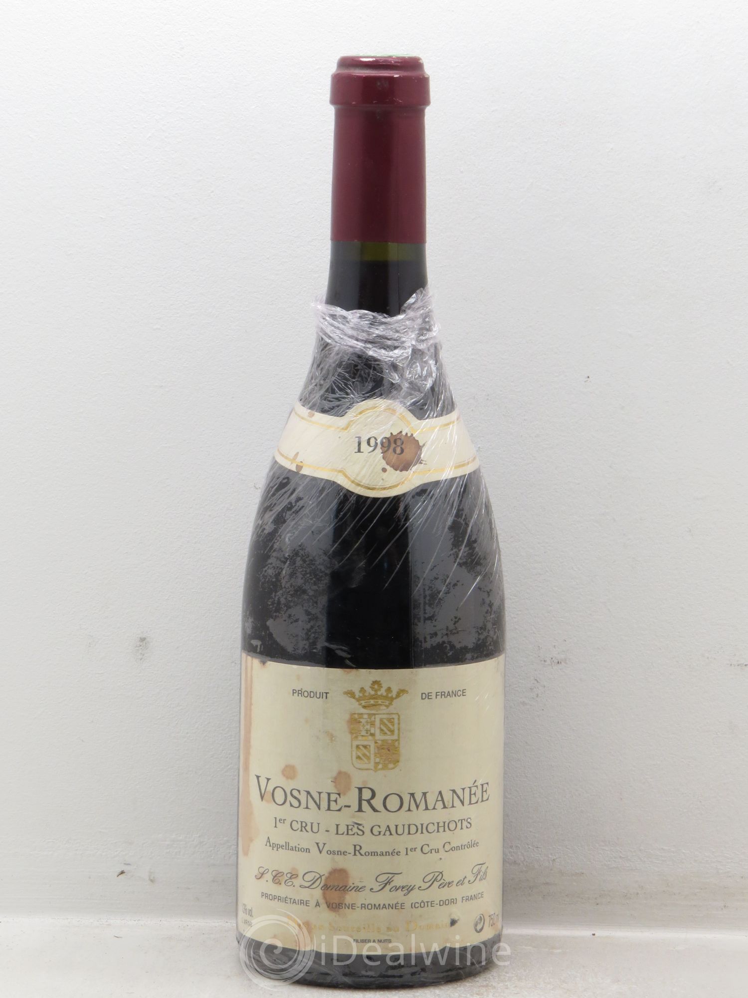 Vosne-Romanée 1er Cru (sans prix de réserve - no reserve) 1998 - Posten von 1 Flasche - 0