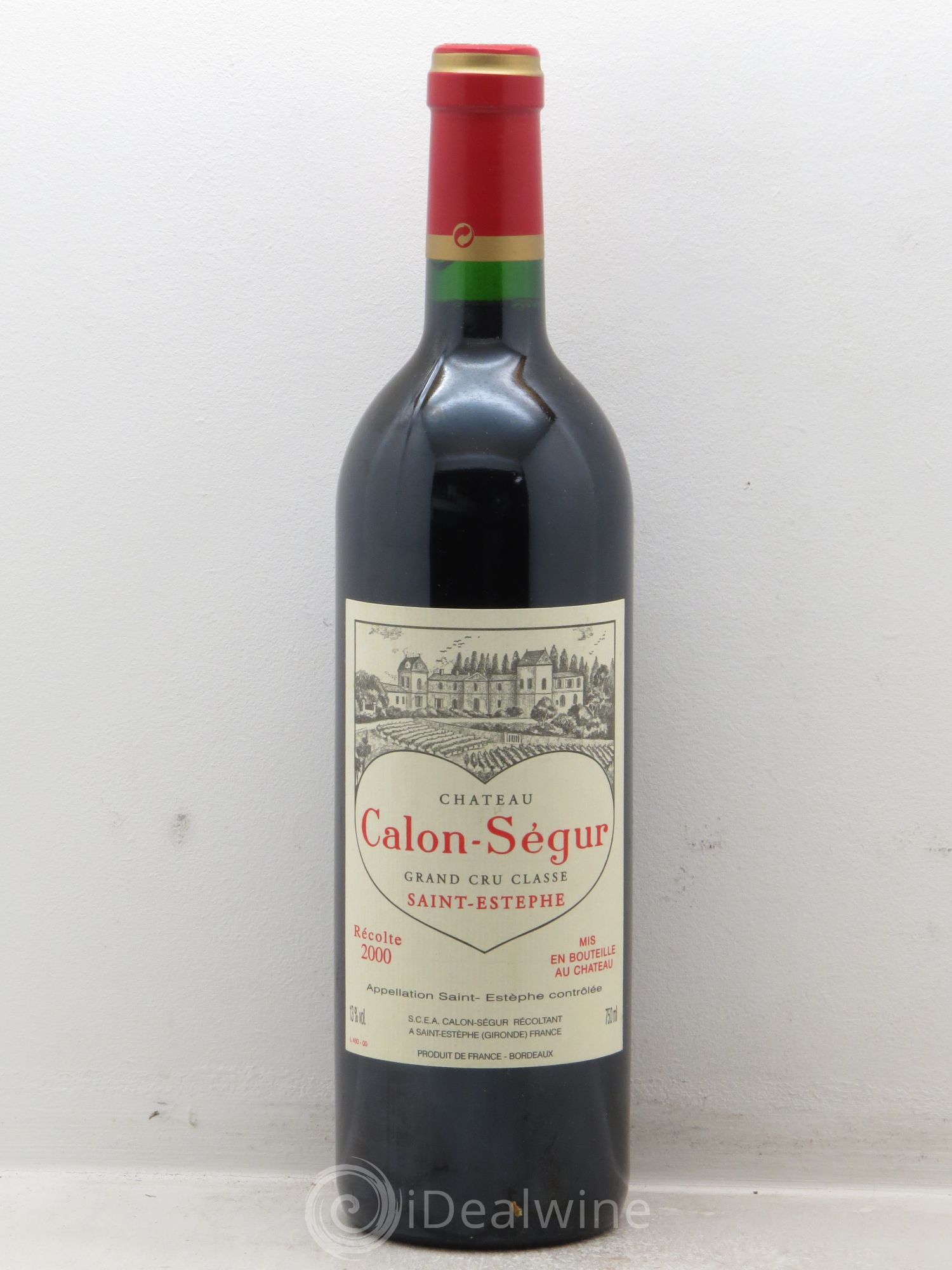 Château Calon Ségur 3ème Grand Cru Classé (sans prix de réserve - no reserve) 2000 - Posten von 1 Flasche - 0