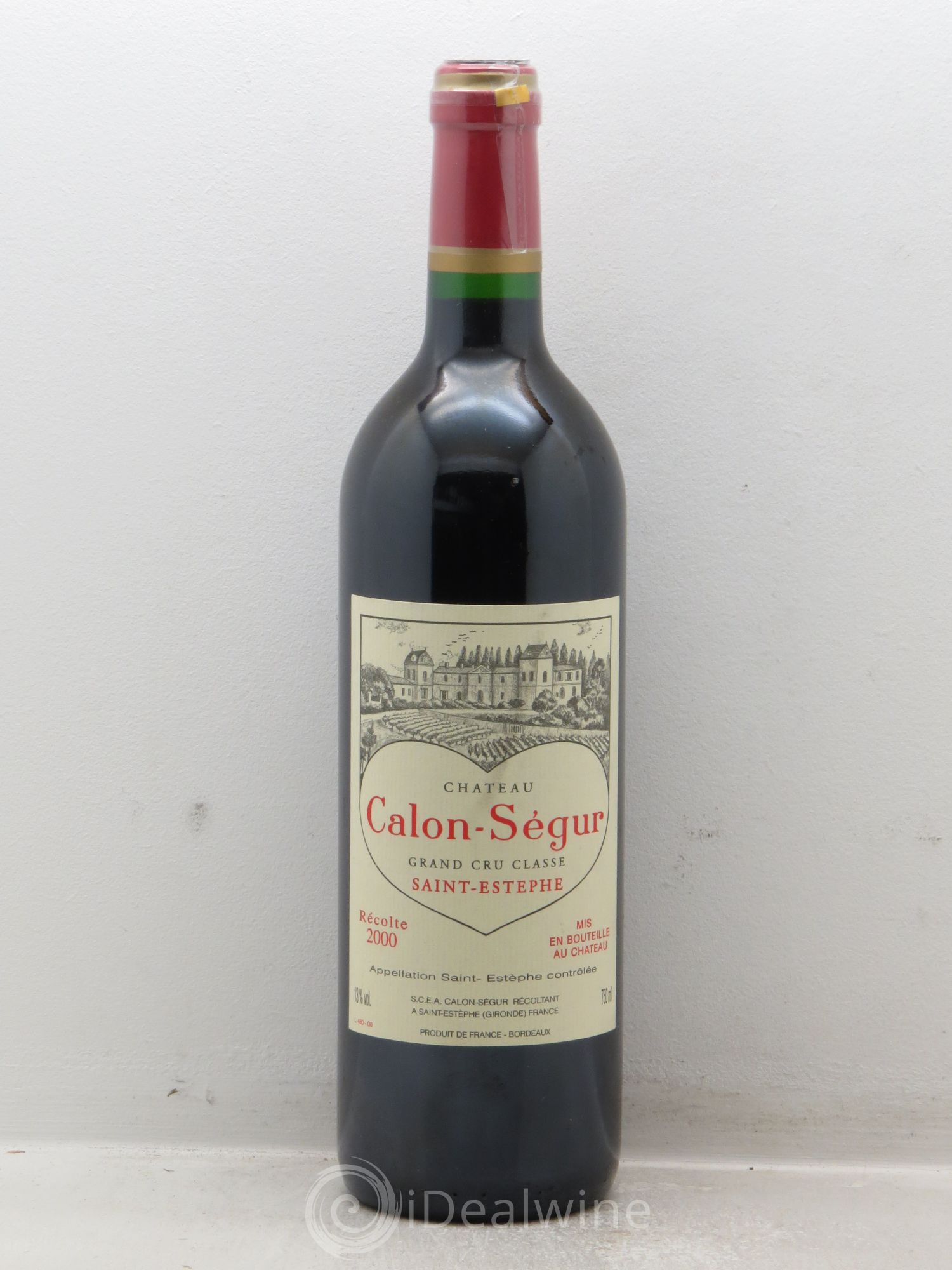 Château Calon Ségur 3ème Grand Cru Classé (sans prix de réserve - no reserve) 2000 - Posten von 1 Flasche - 0