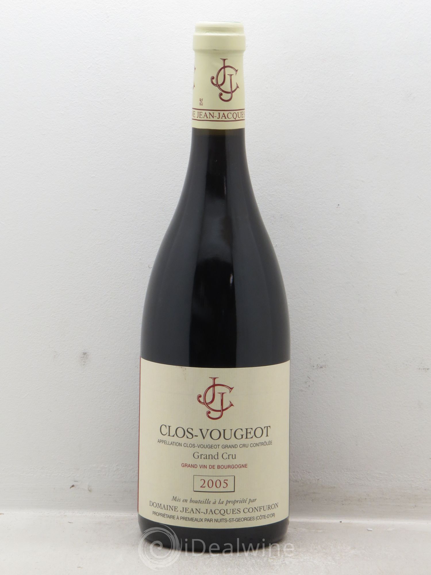 Clos de Vougeot Grand Cru (sans prix de réserve) 2005 - Lot de 1 bouteille - 0