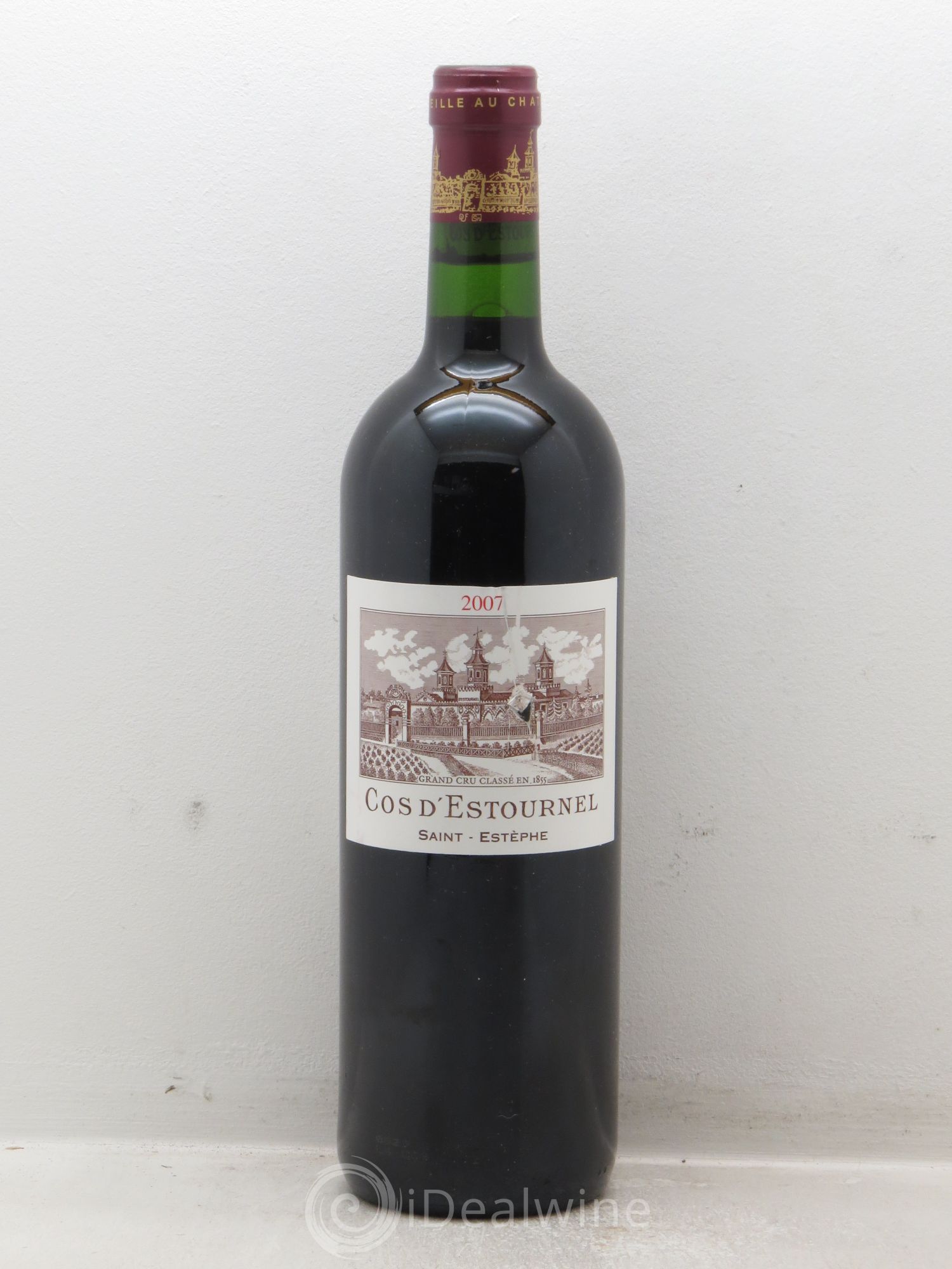 Cos d'Estournel 2ème Grand Cru Classé (sans prix de réserve - no reserve) 2007 - Posten von 1 Flasche - 0