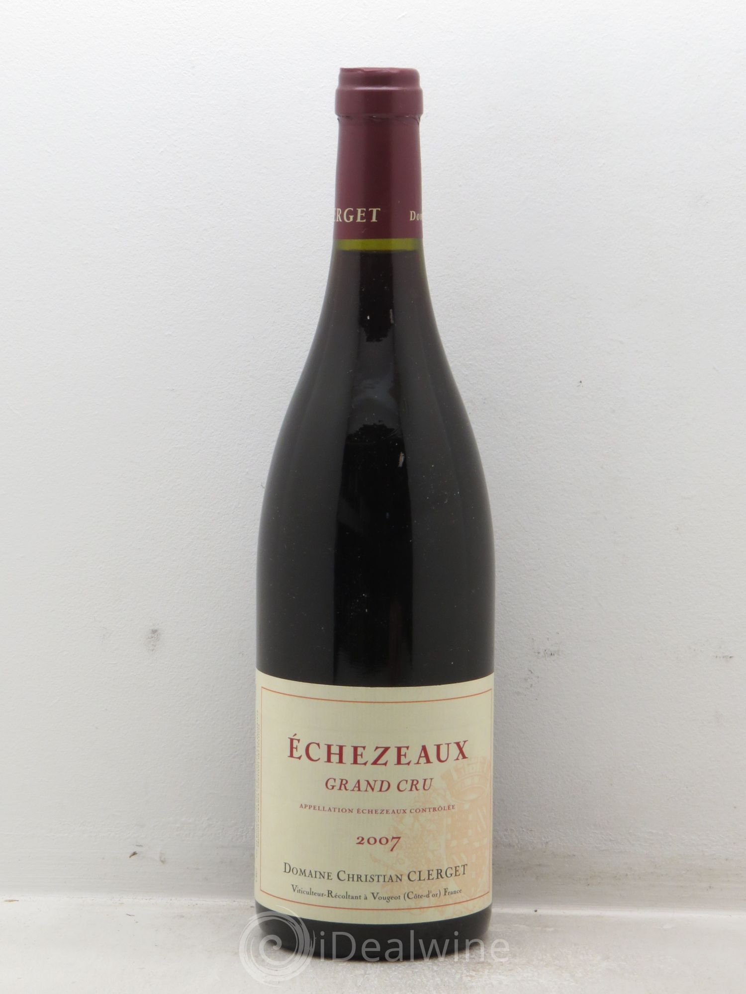 Echezeaux Grand Cru Christian Clerget 2007 - Lot de 1 bouteille - 0
