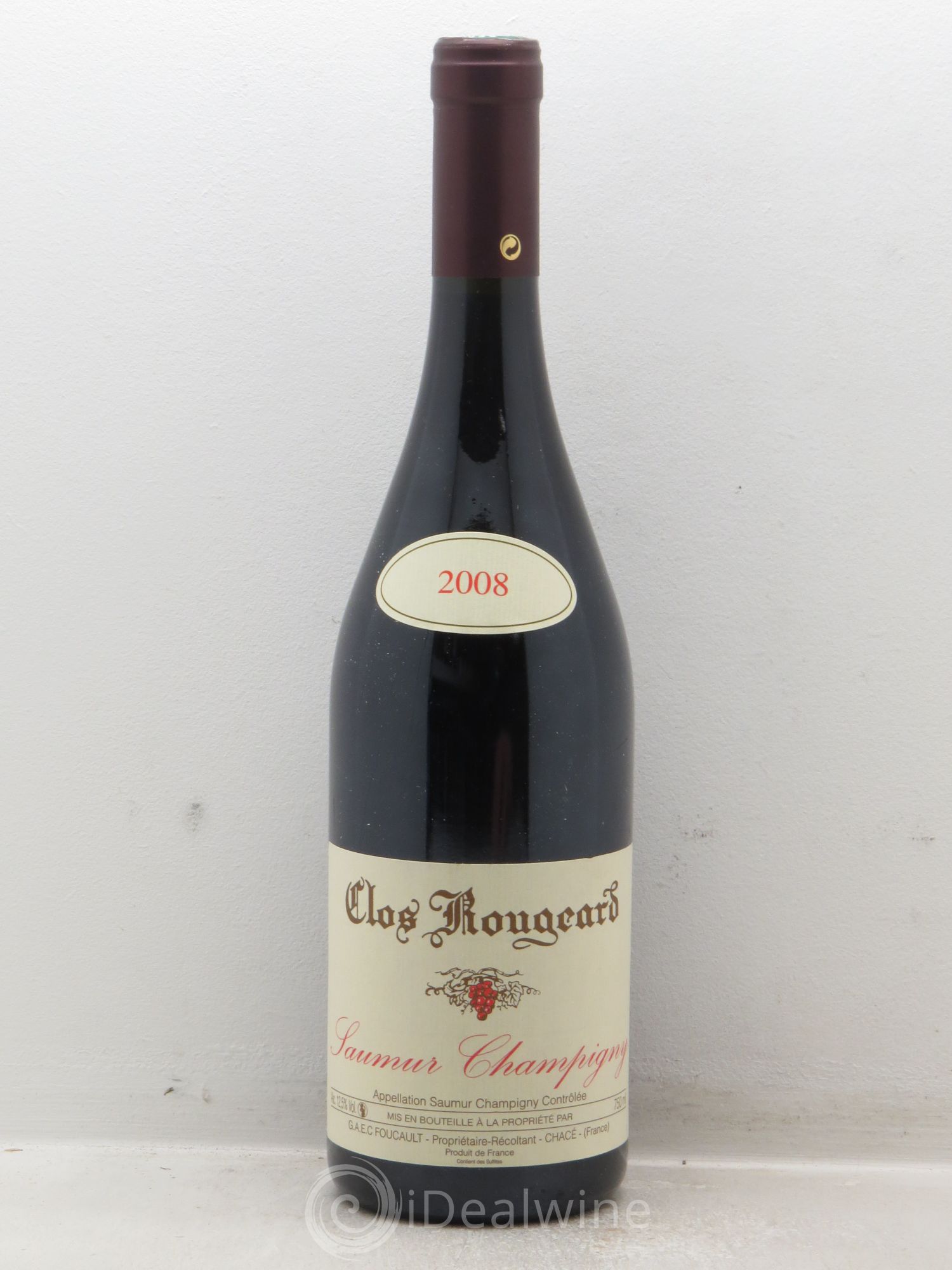 Saumur-Champigny Clos Rougeard (sans prix de réserve - no reserve) 2008 - Posten von 1 Flasche - 0