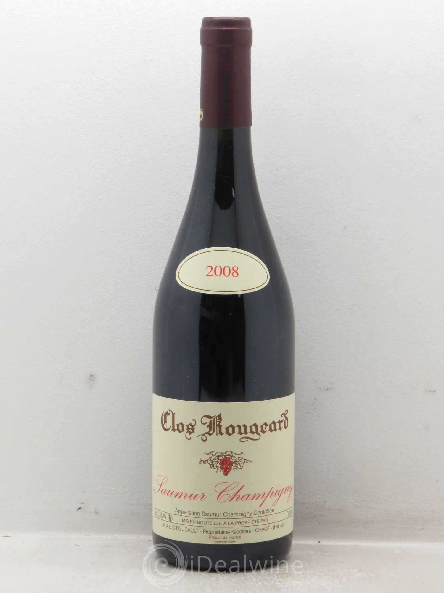 Saumur-Champigny Clos Rougeard null 2008 - Lot of 1 bottle - 0