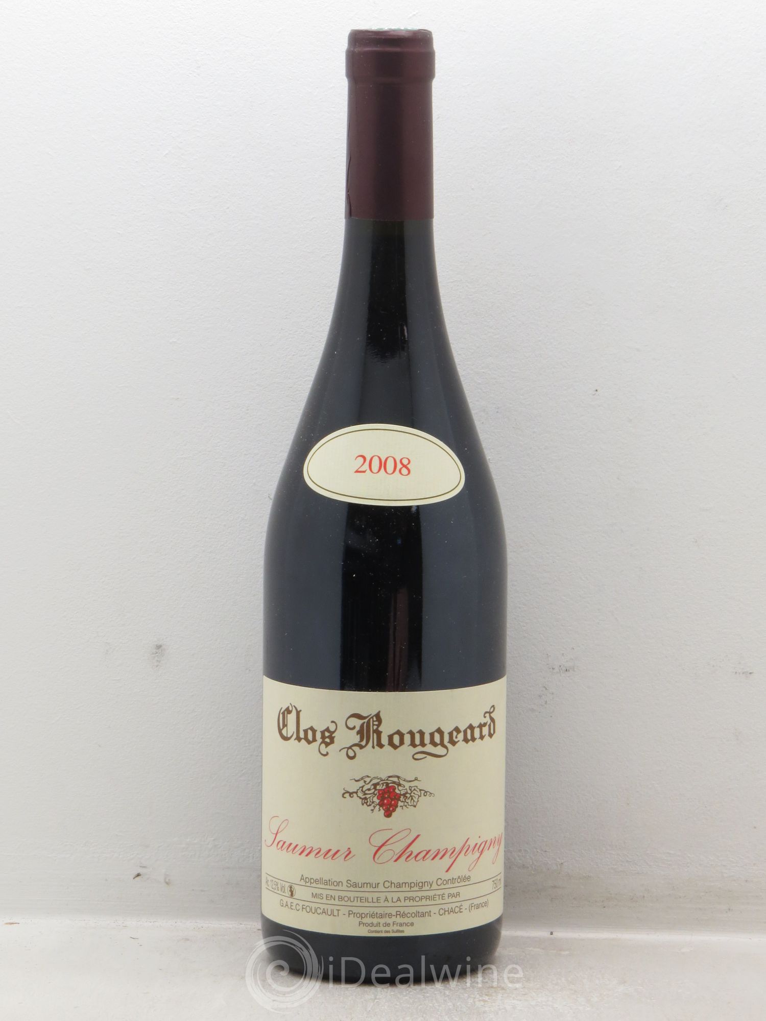 Saumur-Champigny Clos Rougeard (sans prix de réserve - no reserve) 2008 - Posten von 1 Flasche - 0