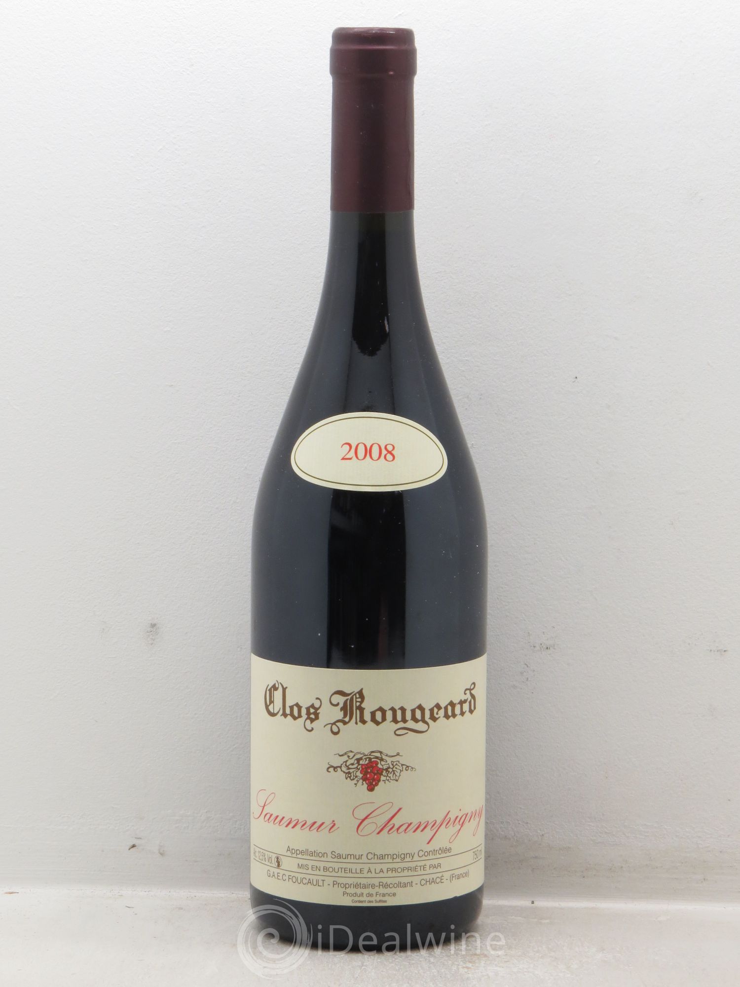 Saumur-Champigny Clos Rougeard (sans prix de réserve - no reserve) 2008 - Posten von 1 Flasche - 0