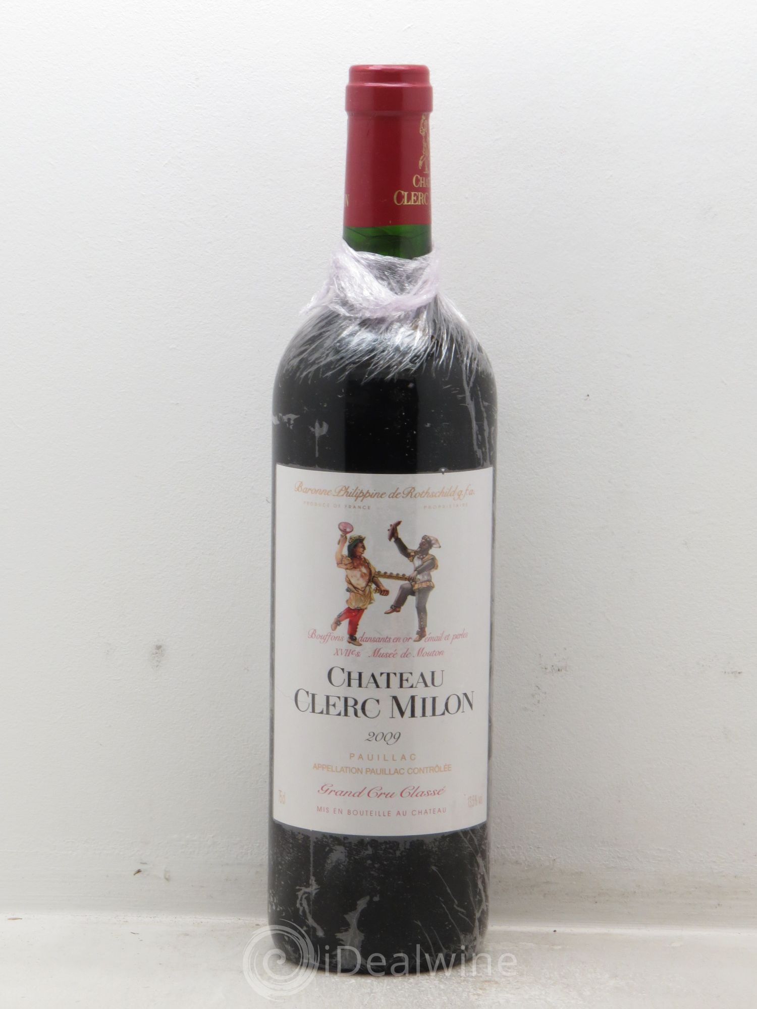 Château Clerc Milon 5ème Grand Cru Classé null 2009 - Lot of 1 bottle - 0