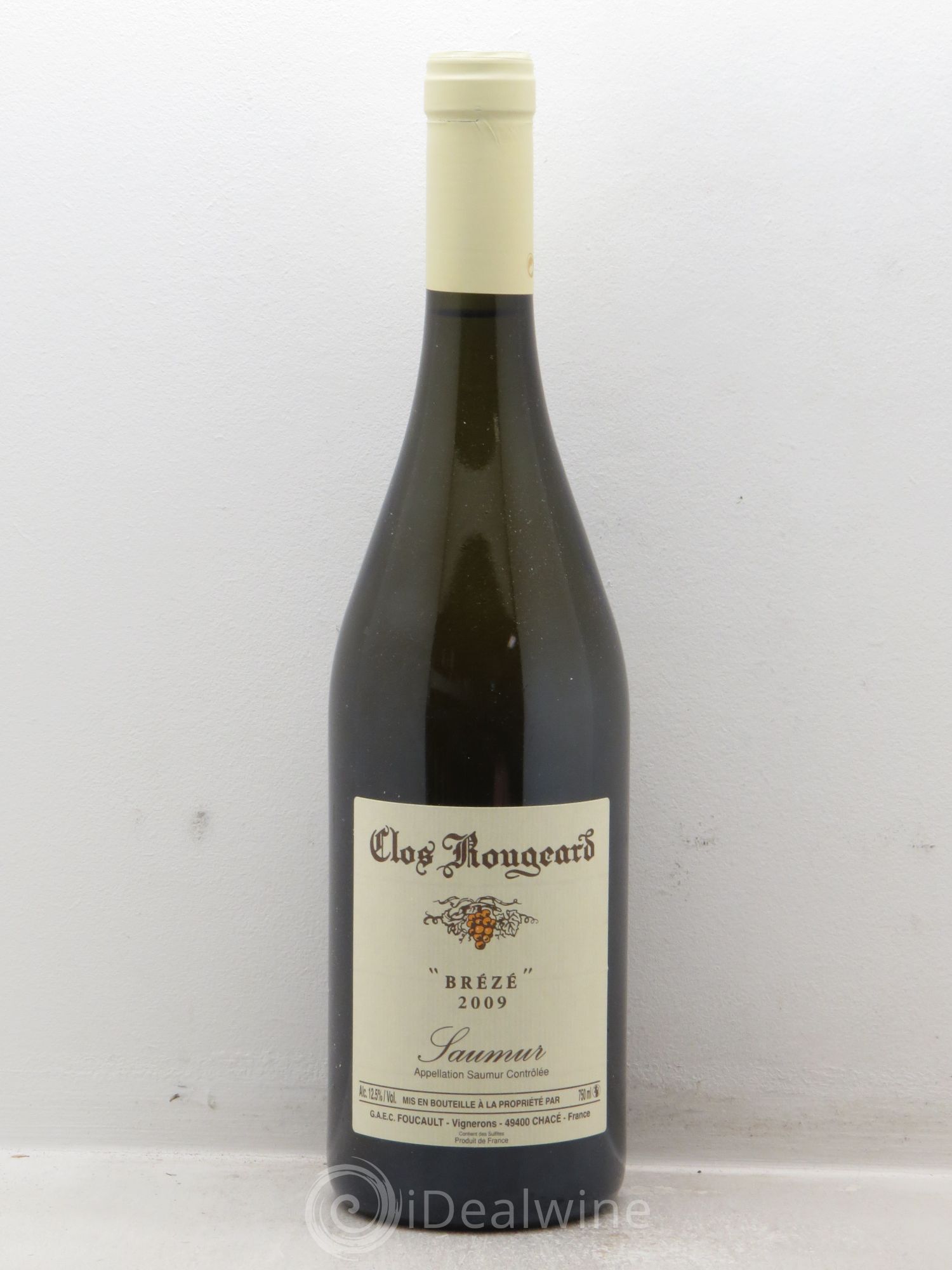 Saumur Brézé Clos Rougeard (sans prix de réserve - no reserve) 2009 - Posten von 1 Flasche - 0