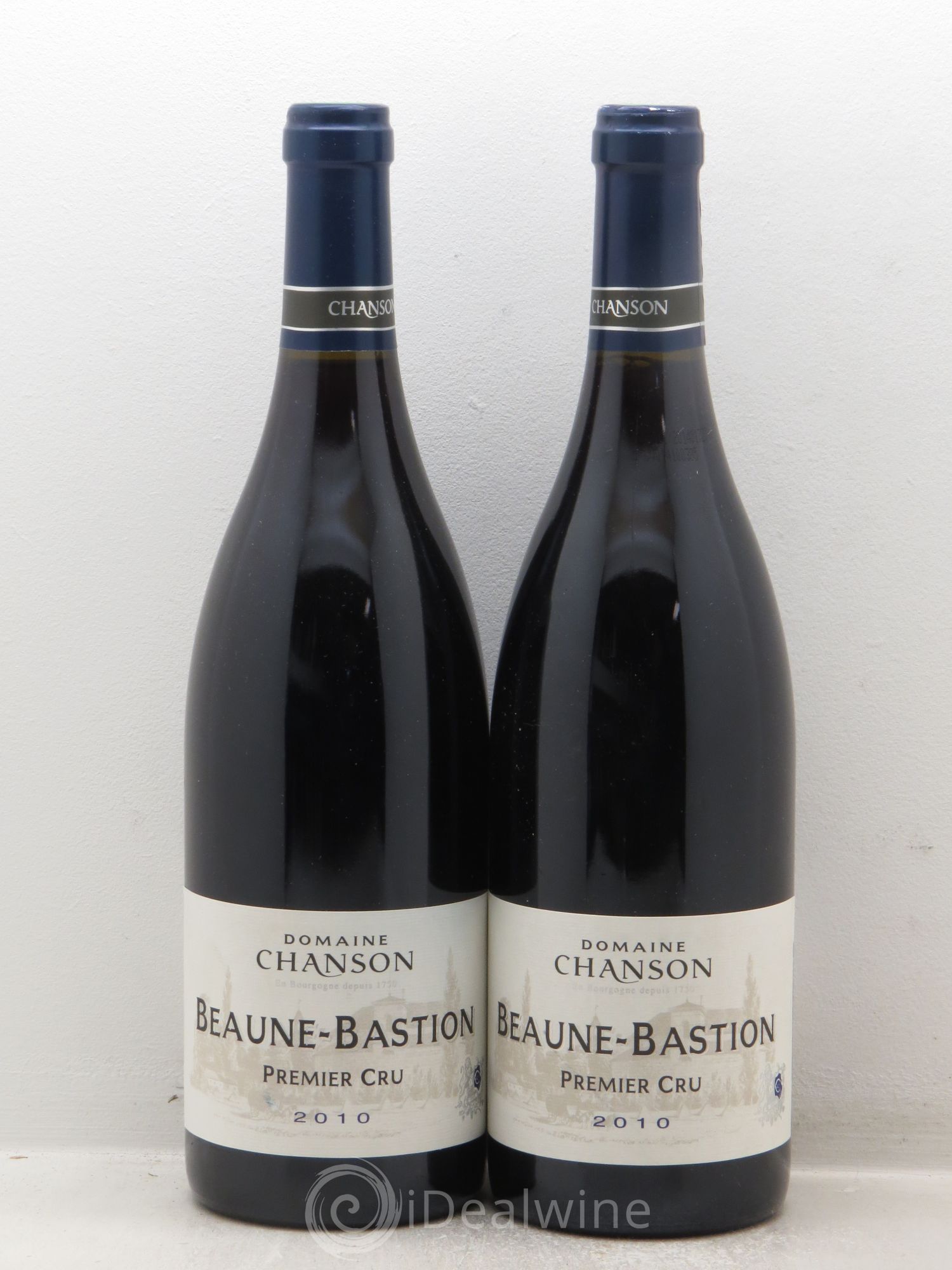Beaune 1er Cru Bastion Domaine Chanson (sans prix de réserve - no reserve) 2010 - Posten von 2 Flaschen - 0