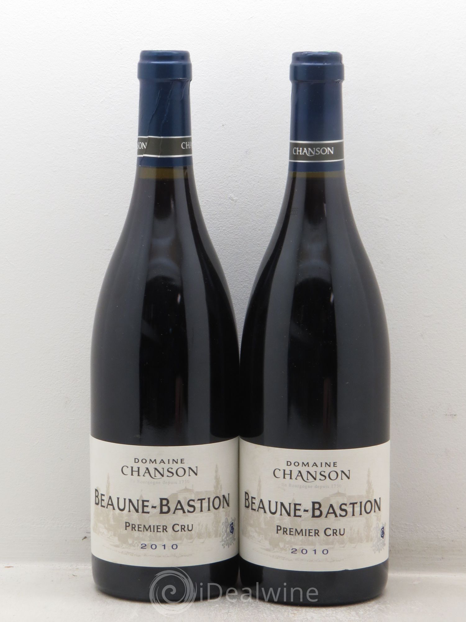 Beaune 1er Cru Bastion Domaine Chanson (sans prix de réserve - no reserve) 2010 - Posten von 2 Flaschen - 0
