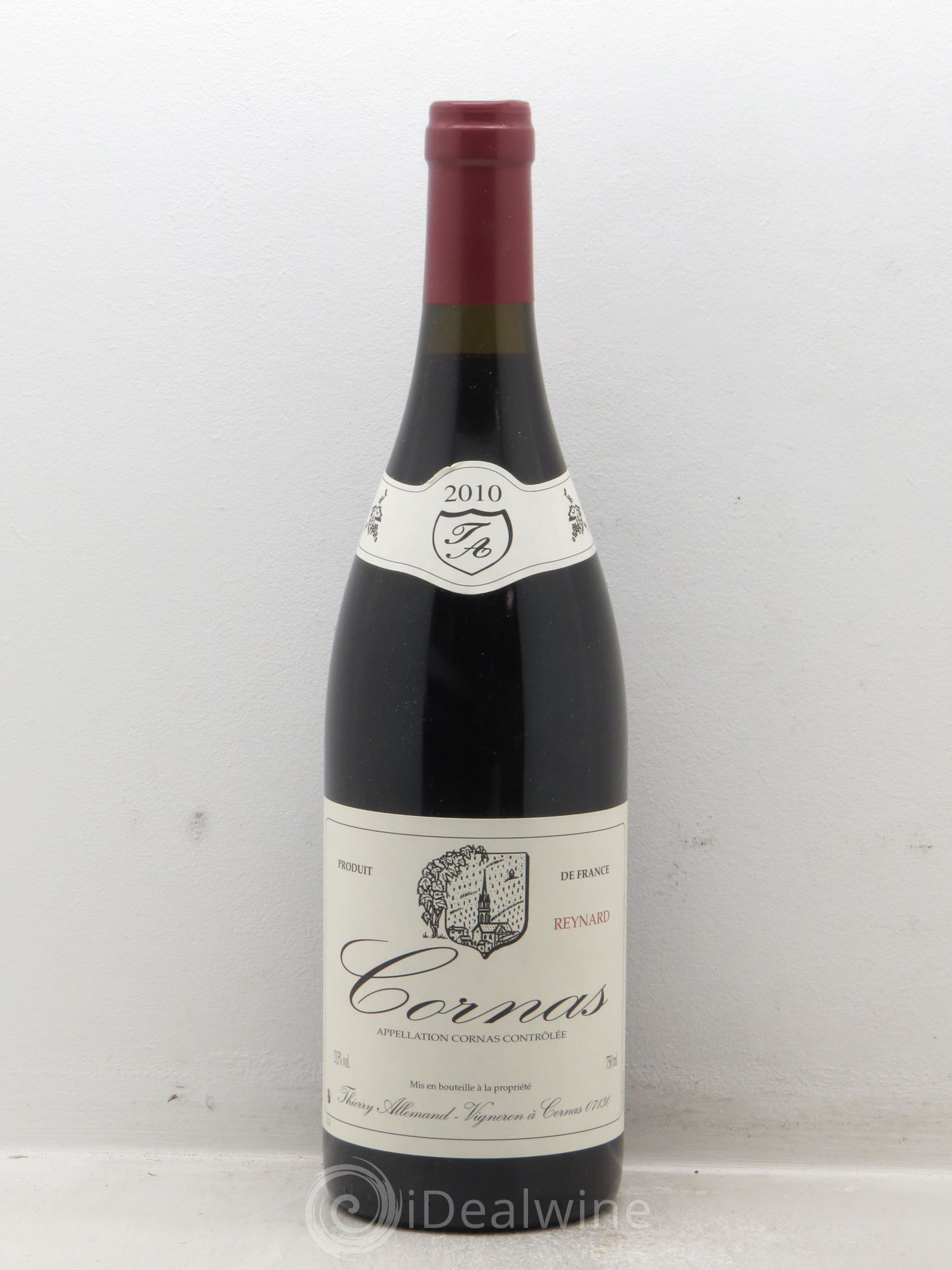 Cornas Thierry Allemand Reynard 2010 - Lot de 1 bouteille - 0