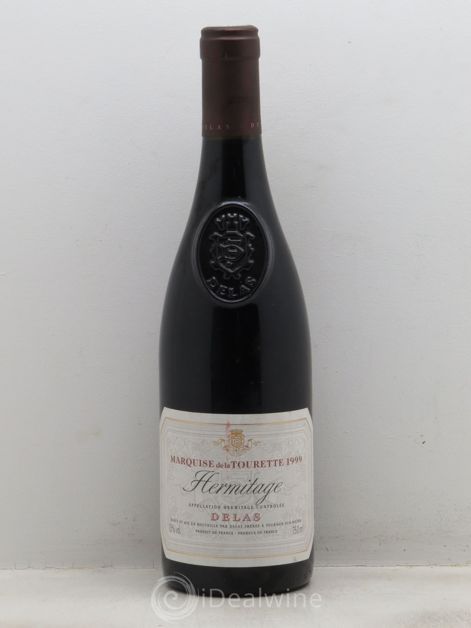 Hermitage Marquise de la Tourette Delas Frères 1999 - Lot de 1 bouteille - 0