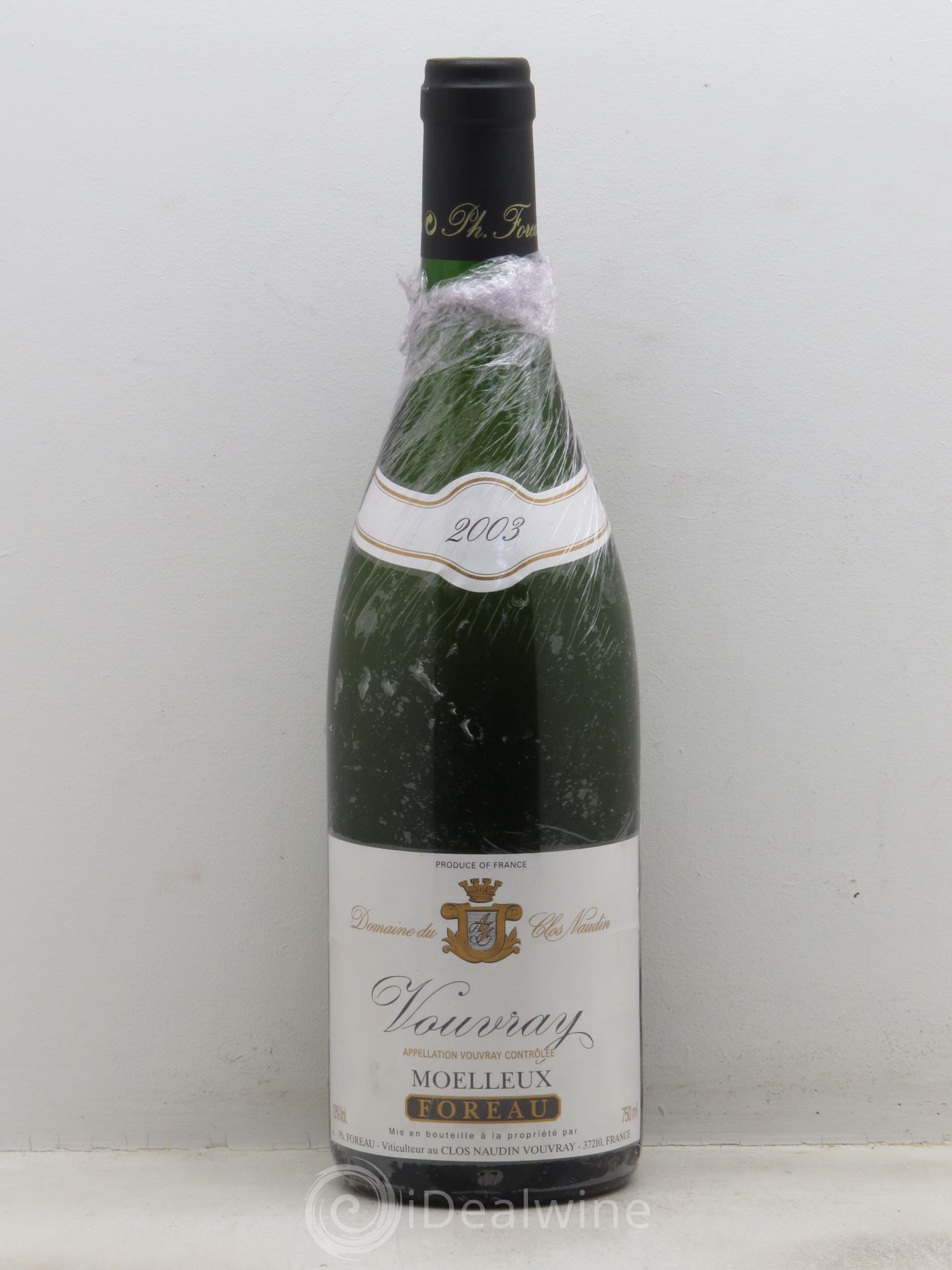 Vouvray Moelleux Clos Naudin - Philippe Foreau 2003 - Lotto di 1 bottiglia - 0