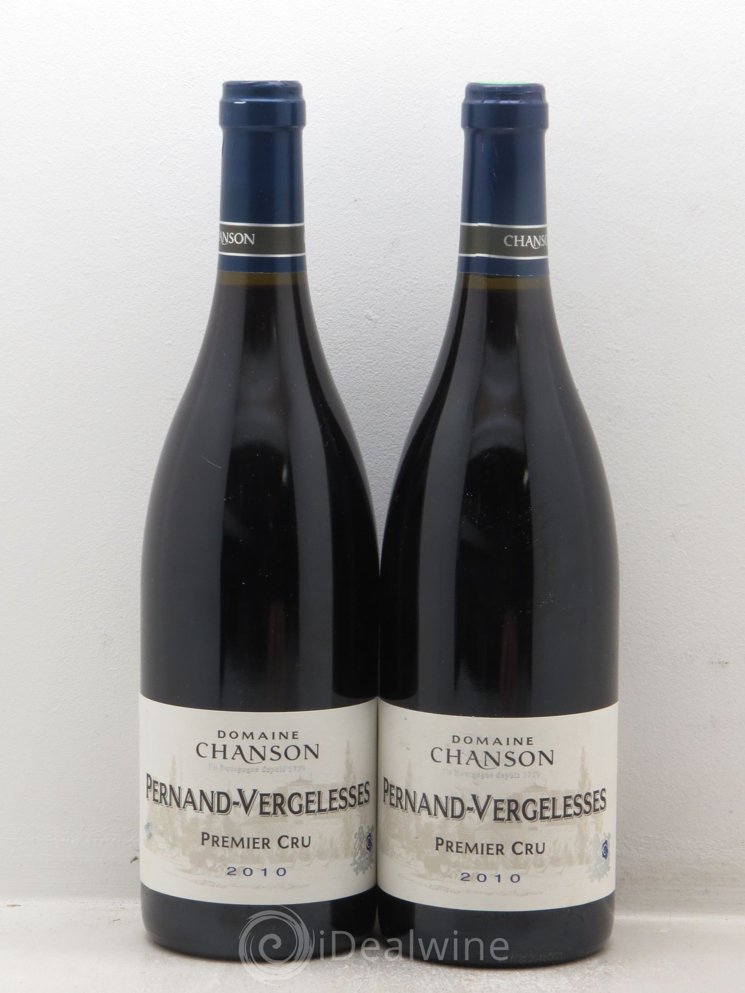Pernand-Vergelesses 1er Cru Domaine Chanson (sans prix de réserve - no reserve) 2010 - Posten von 2 Flaschen - 0