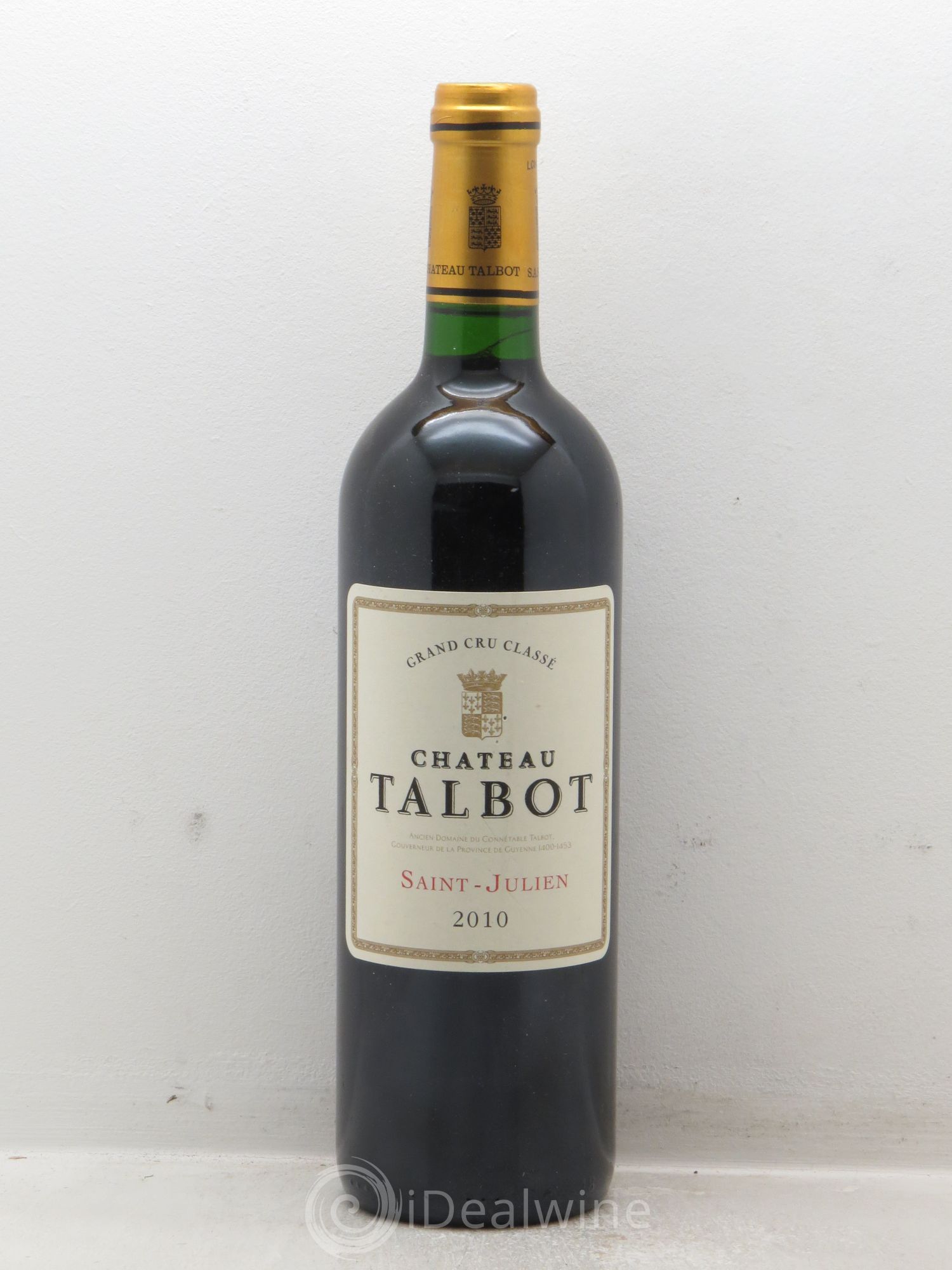 Château Talbot 4ème Grand Cru Classé null 2010 - Lot of 1 bottle - 0