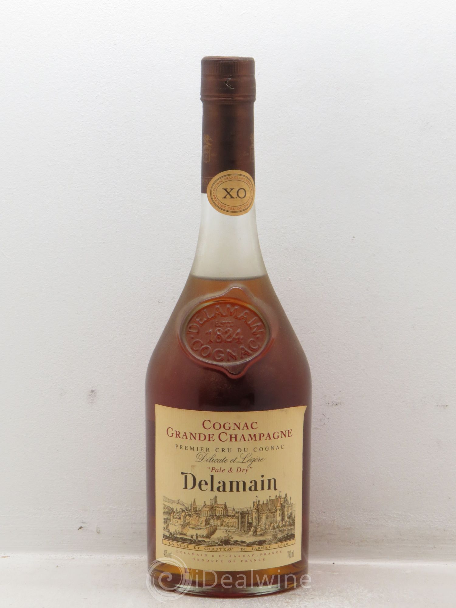 Cognac Delamain 1er cru pale and Dry Grande Champagne XO 40° (sans prix de réserve - no reserve) - Posten von 1 Flasche - 0