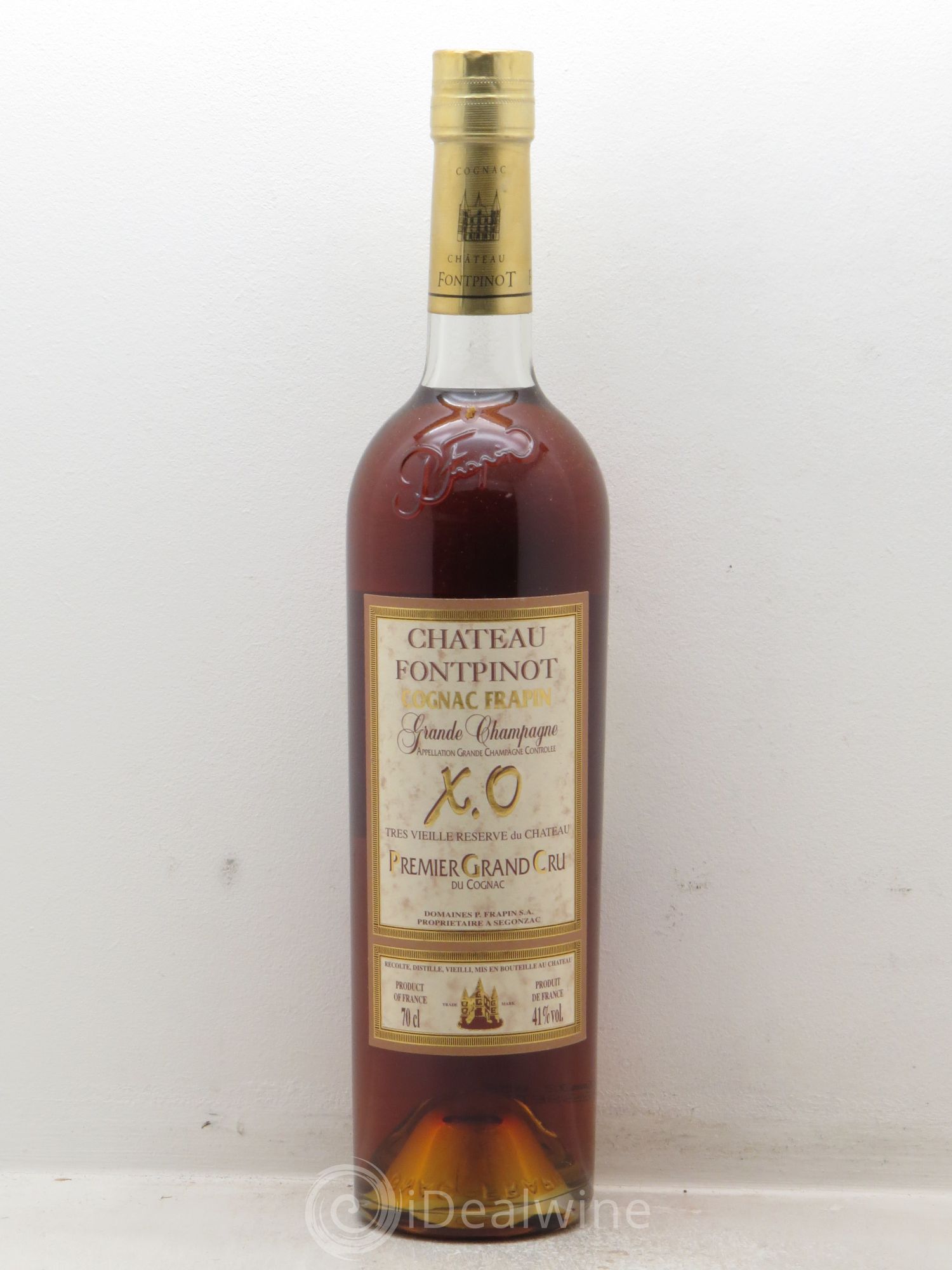 Cognac Frapin Château Fontpinot XO 41° - Posten von 1 Flasche - 0