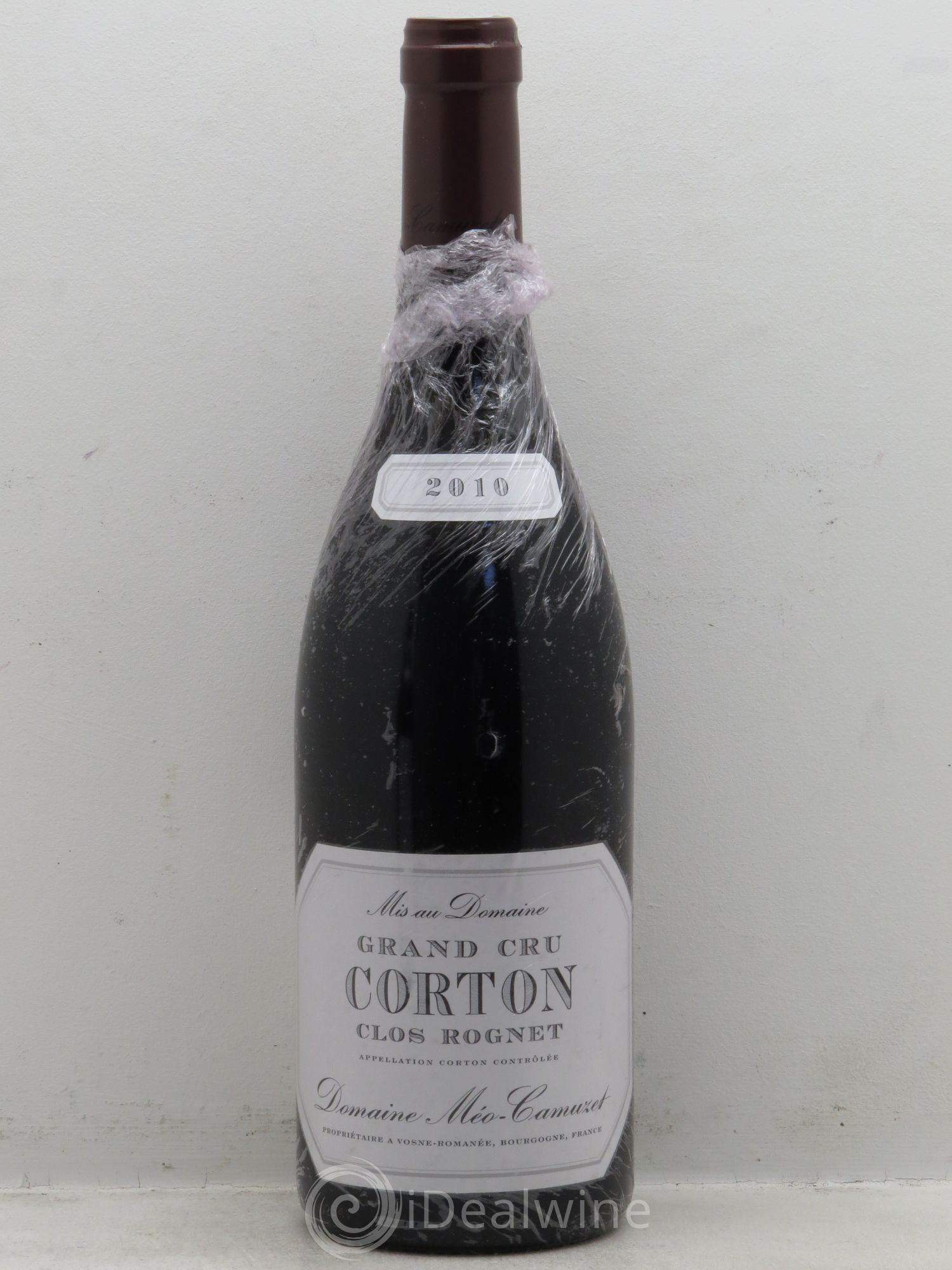 Corton Grand Cru Clos Rognet Méo-Camuzet (Domaine) 2010 - Lot de 1 bouteille - 0