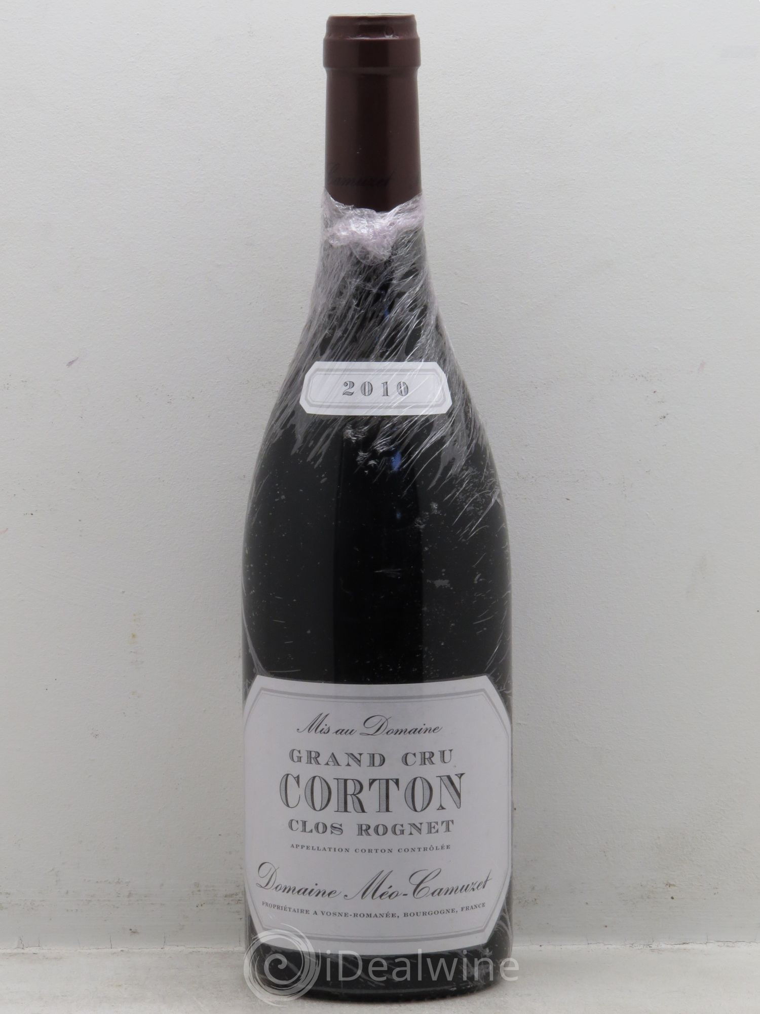 Corton Grand Cru Clos Rognet Méo-Camuzet (Domaine) 2010 - Lot de 1 bouteille - 0