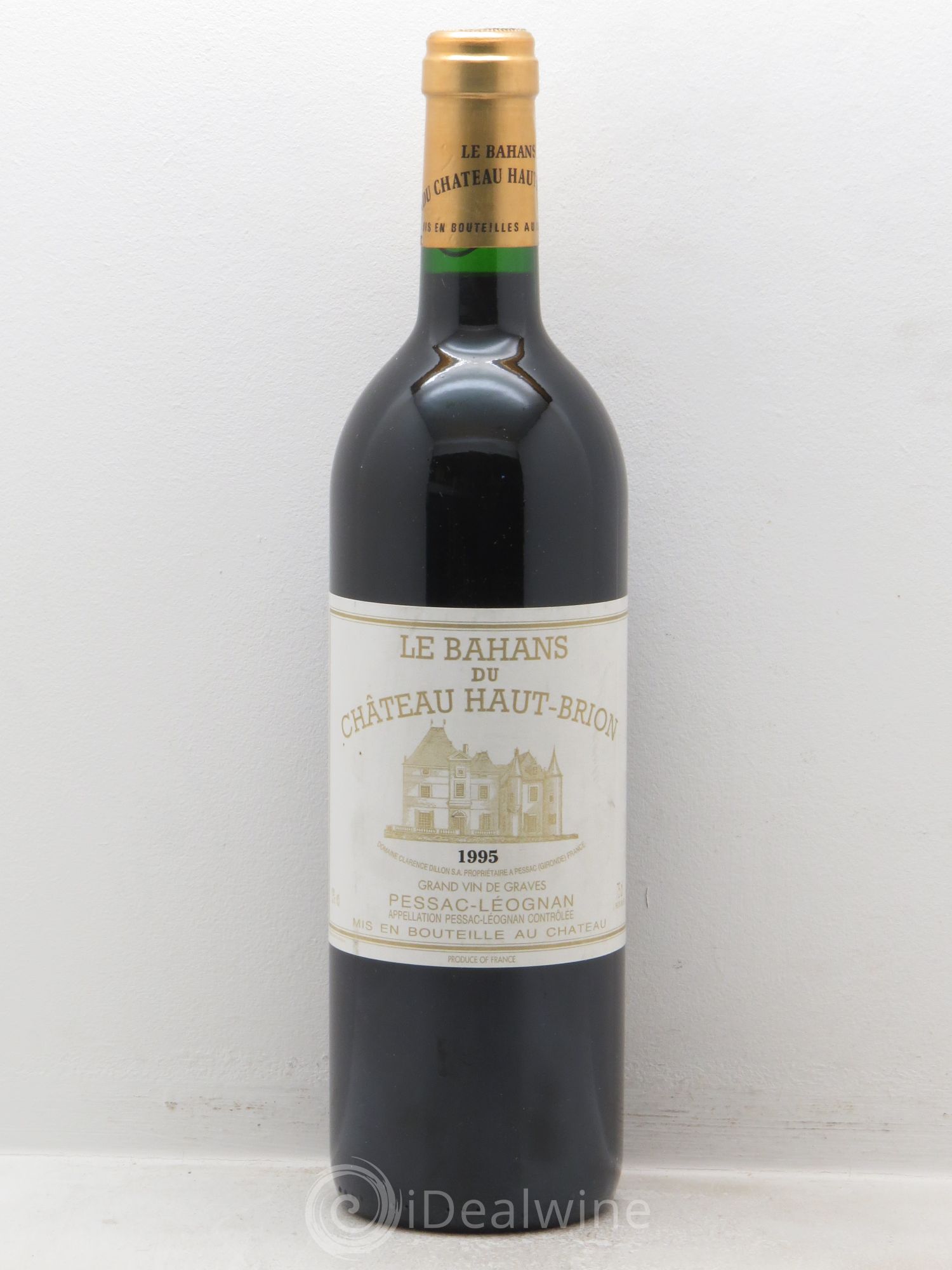 Clarence (Bahans) de Haut-Brion Second Vin (sans prix de réserve) 1995 - Lot de 1 bouteille - 0