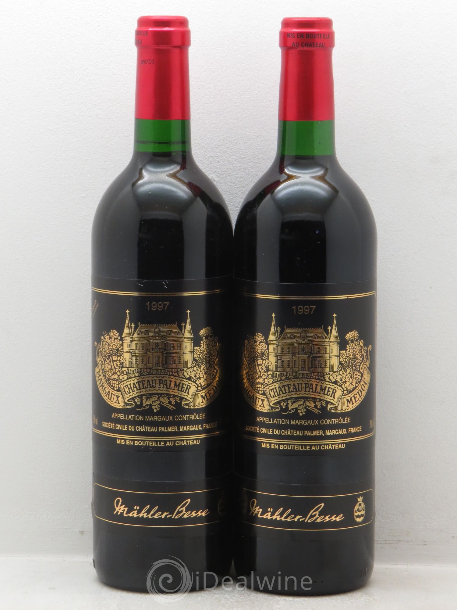 Château Palmer 3ème Grand Cru Classé (sans prix de réserve) 1997 - Lot de 2 bouteilles - 0