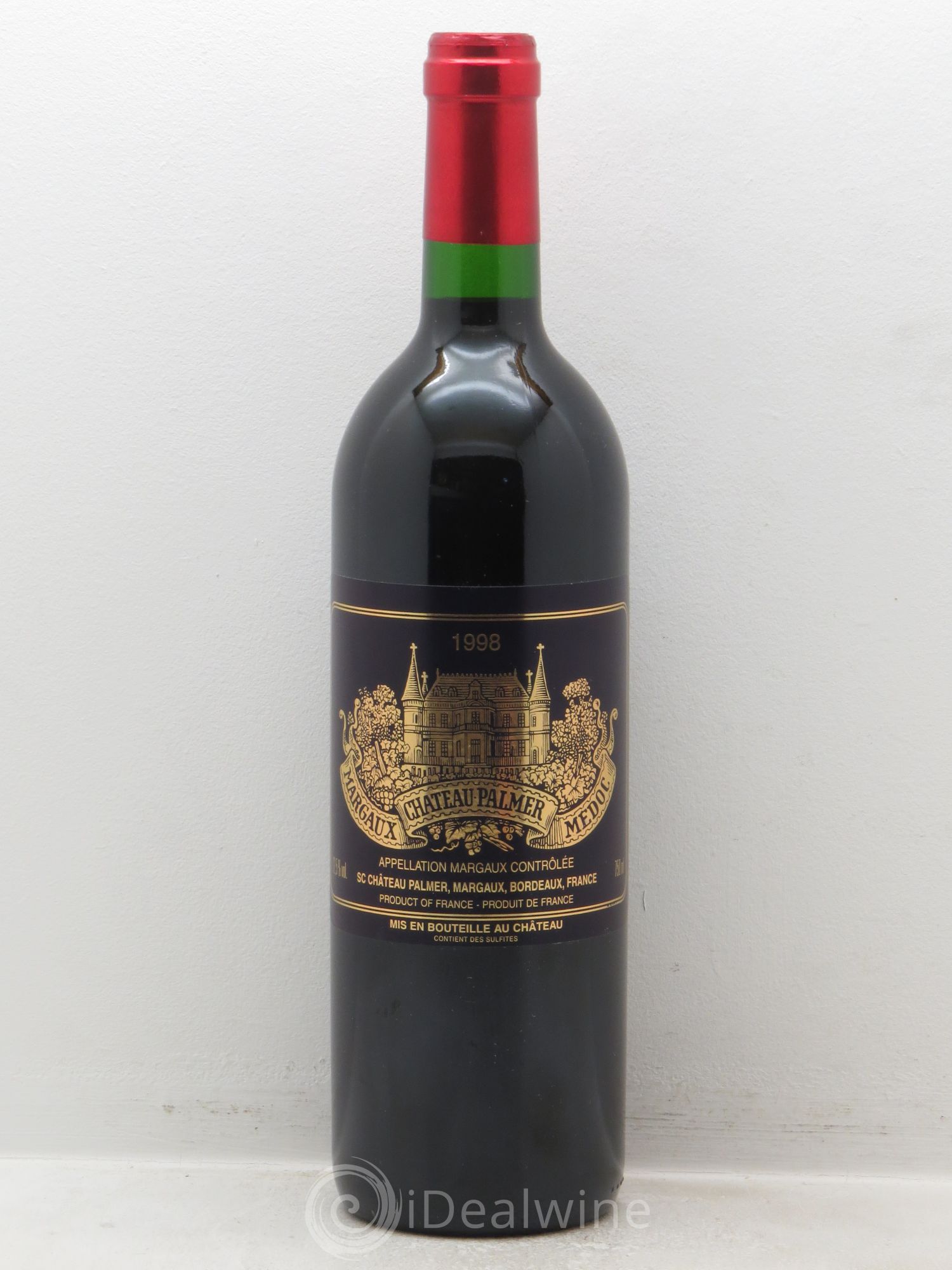 Château Palmer 3ème Grand Cru Classé (sans prix de réserve) 1998 - Lot de 1 bouteille - 0