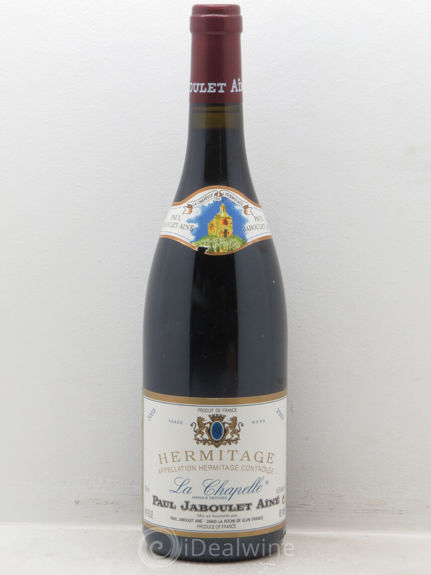 Hermitage La Chapelle Paul Jaboulet Ainé (senza prezzo di riserva) 2003 - Lotto di 1 bottiglia - 0