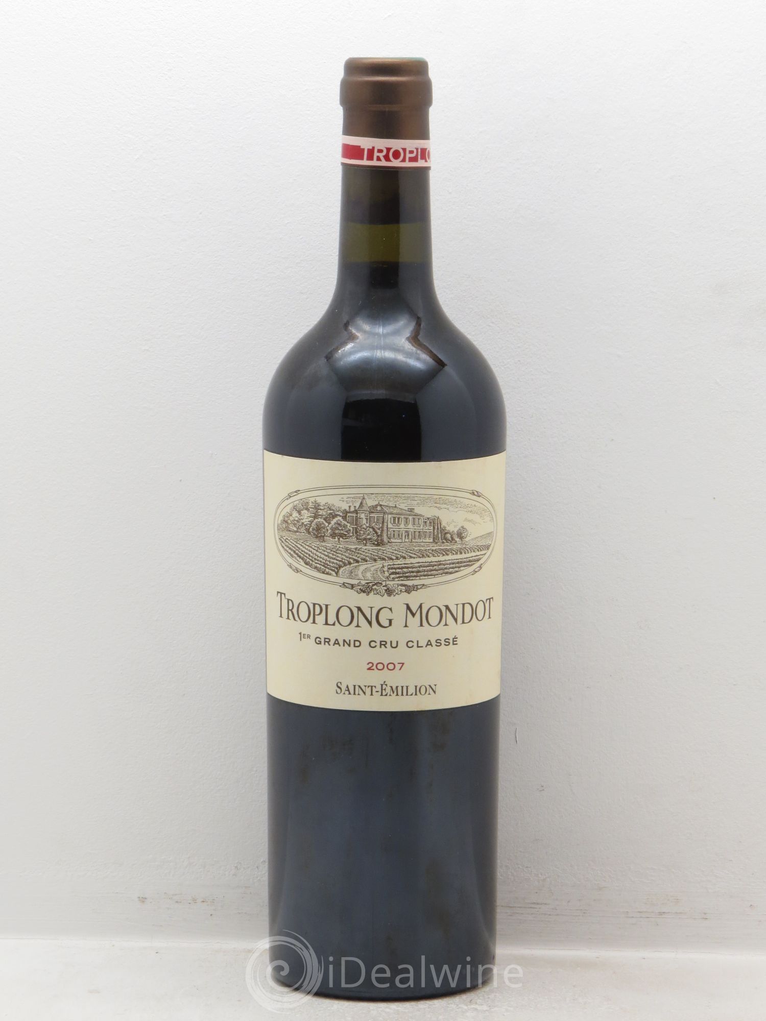 Château Troplong Mondot 1er Grand Cru Classé B (sans prix de réserve) 2007 - Lot de 1 bouteille - 0
