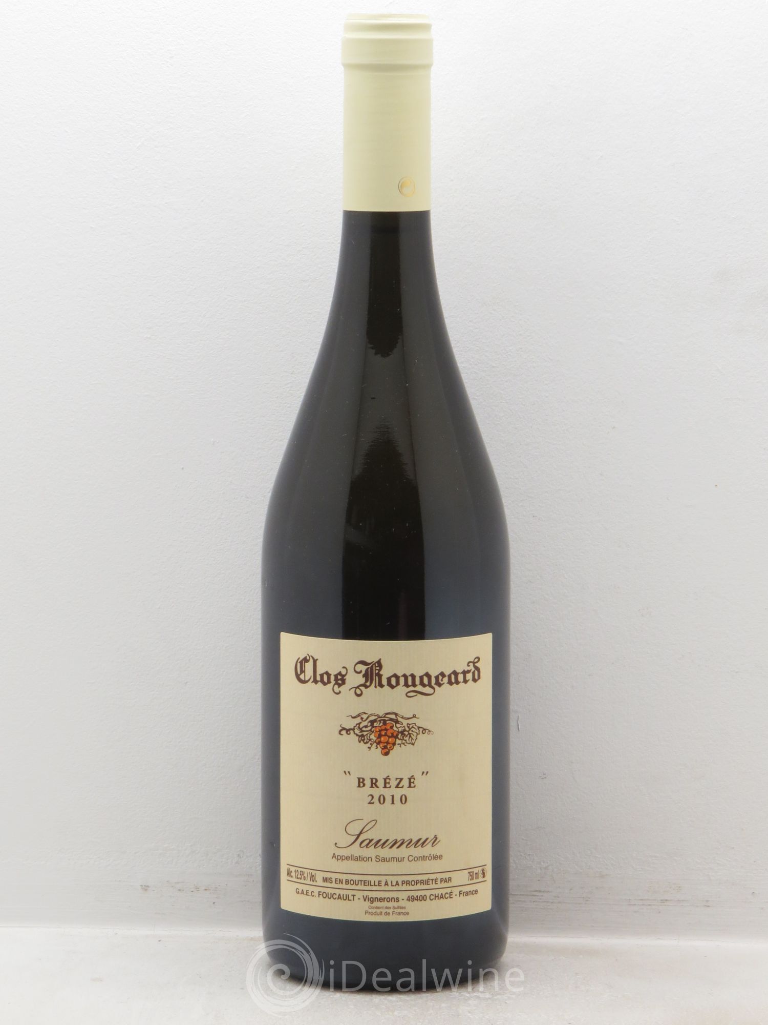 Saumur Brézé Clos Rougeard (sans prix de réserve) 2010 - Posten von 1 Flasche - 0