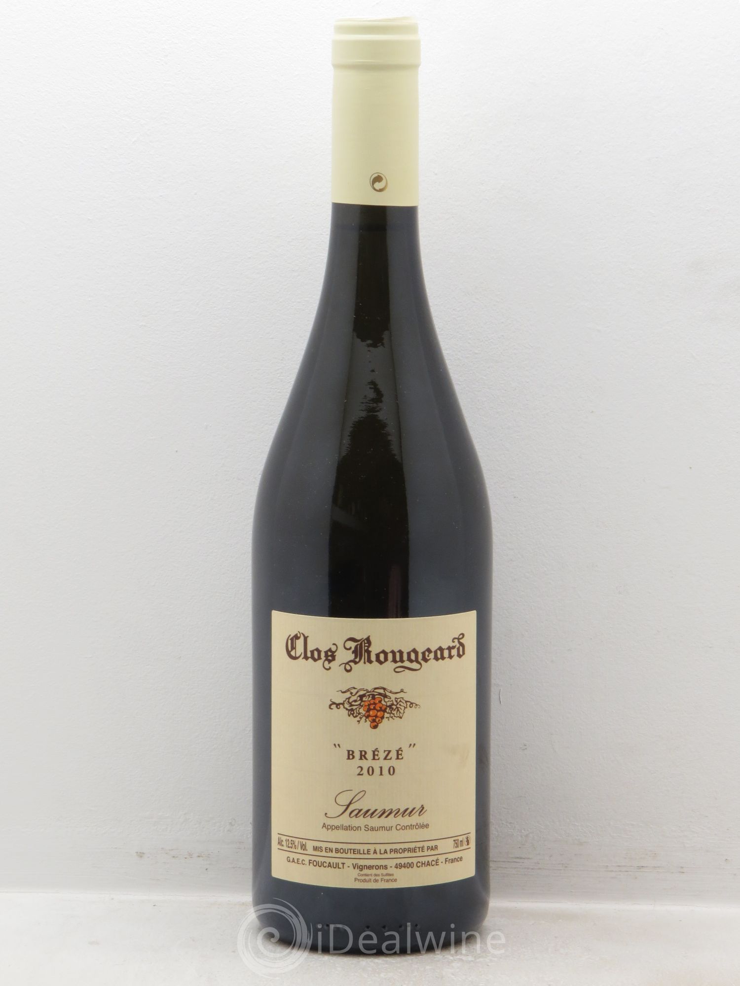 Saumur Brézé Clos Rougeard (sans prix de réserve) 2010 - Posten von 1 Flasche - 0