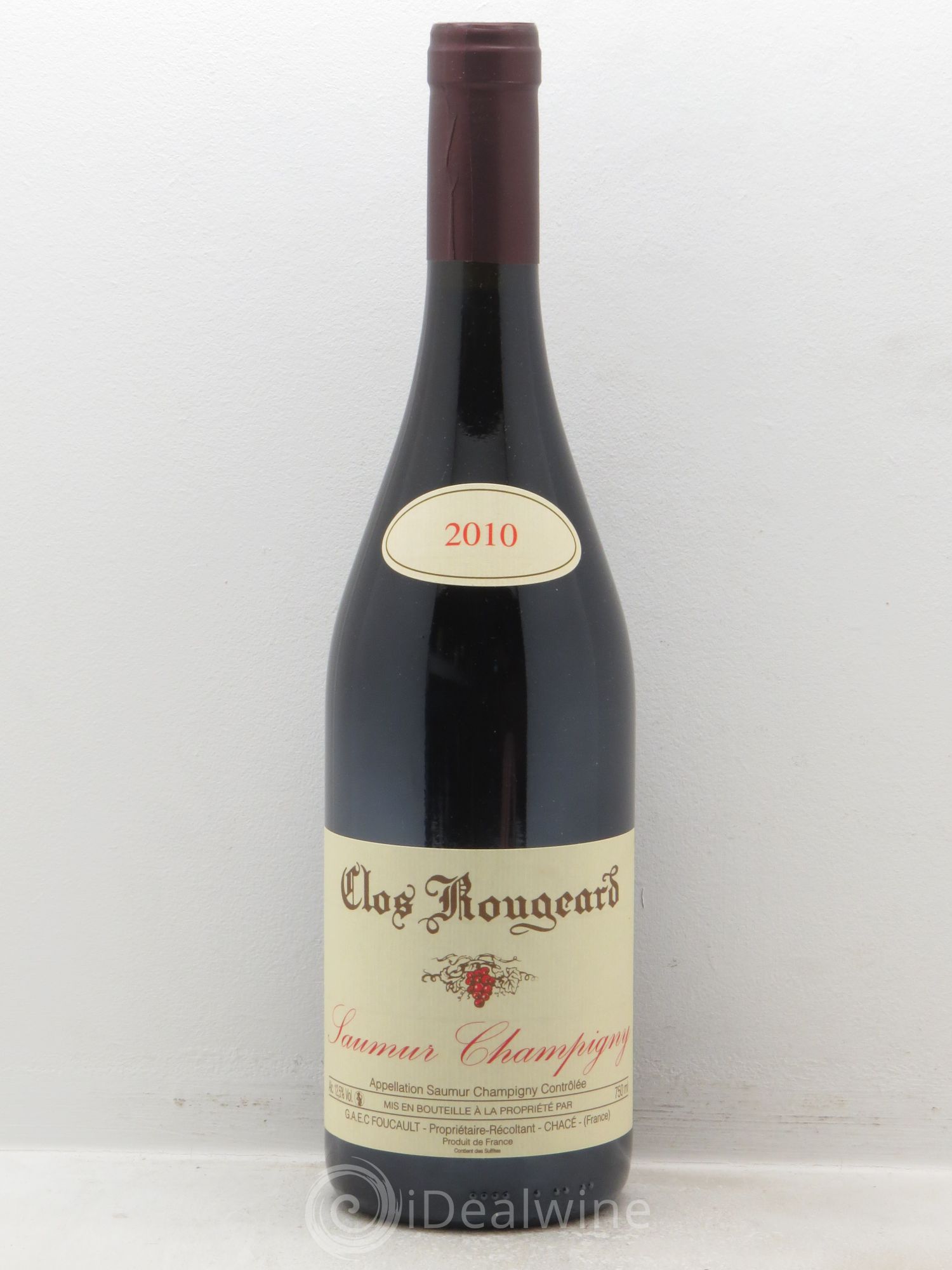 Saumur-Champigny Clos Rougeard (sans prix de réserve) 2010 - Posten von 1 Flasche - 0