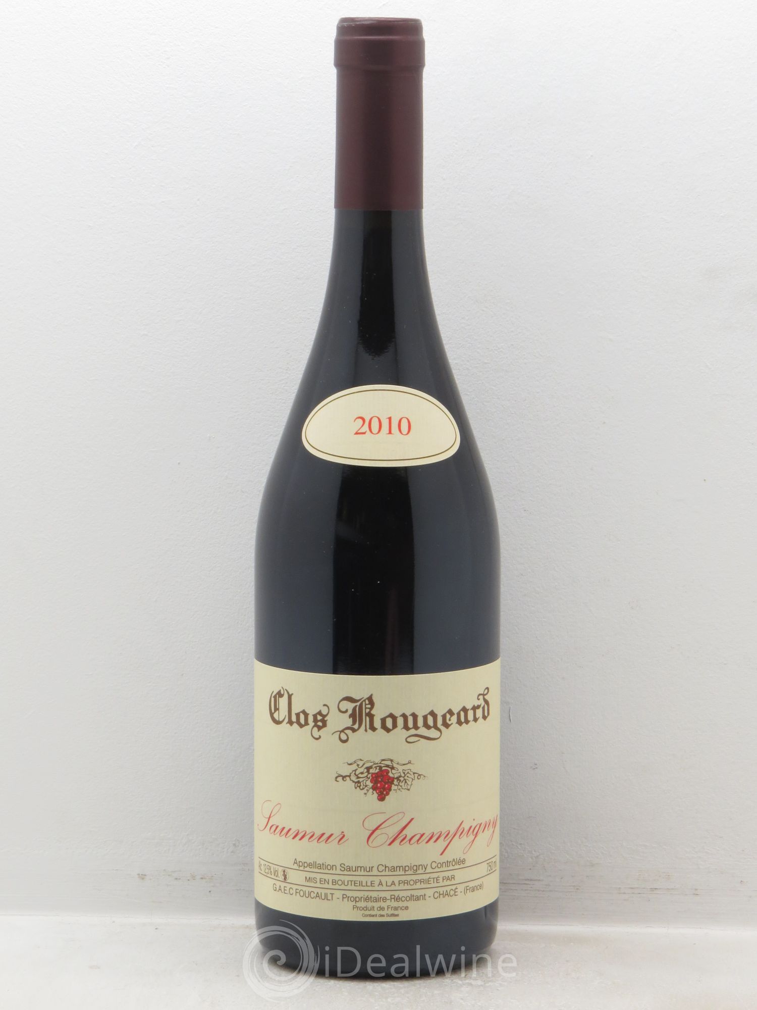 Saumur-Champigny Clos Rougeard (sans prix de réserve) 2010 - Posten von 1 Flasche - 0