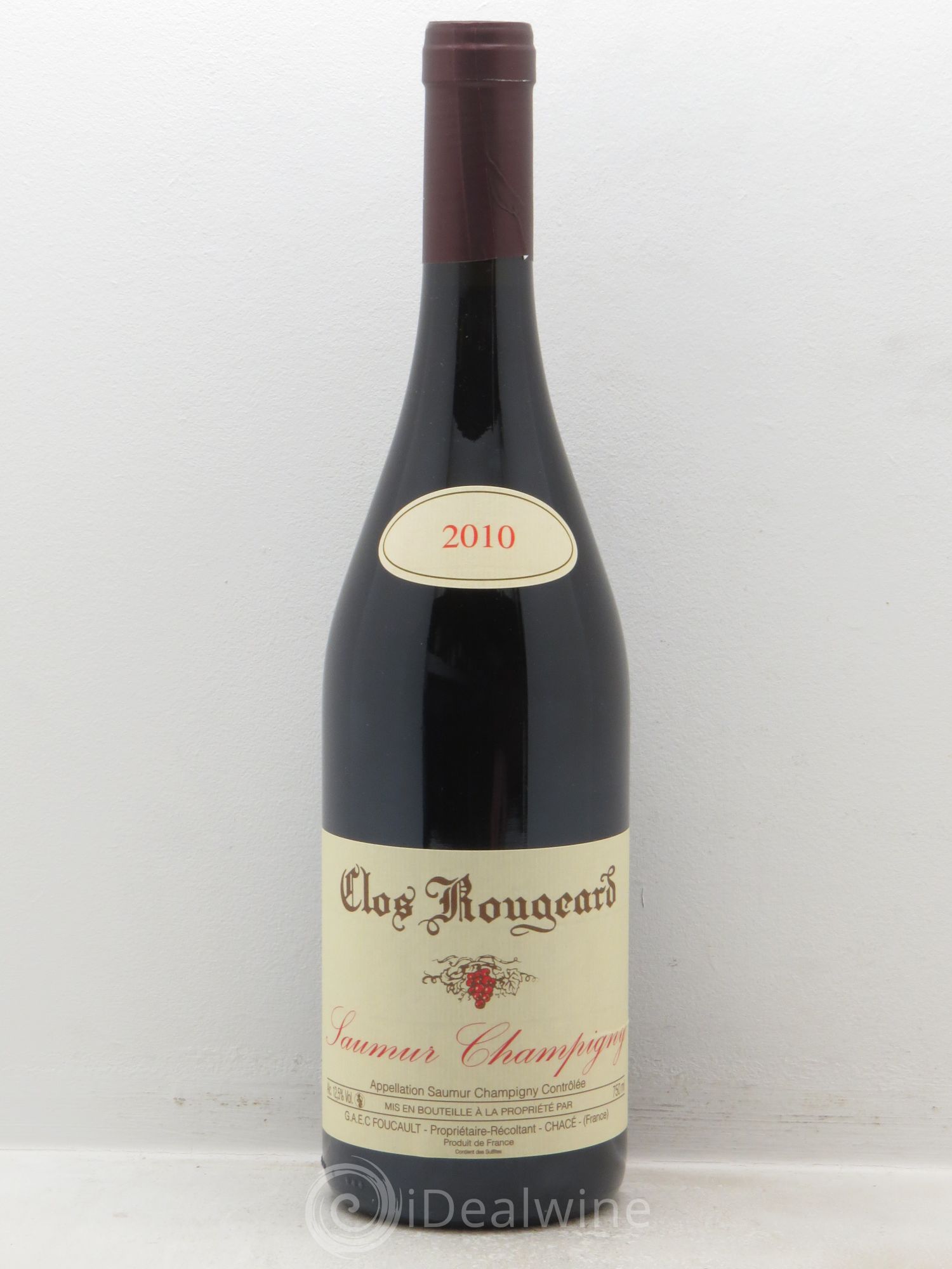 Saumur-Champigny Clos Rougeard (sans prix de réserve) 2010 - Posten von 1 Flasche - 0