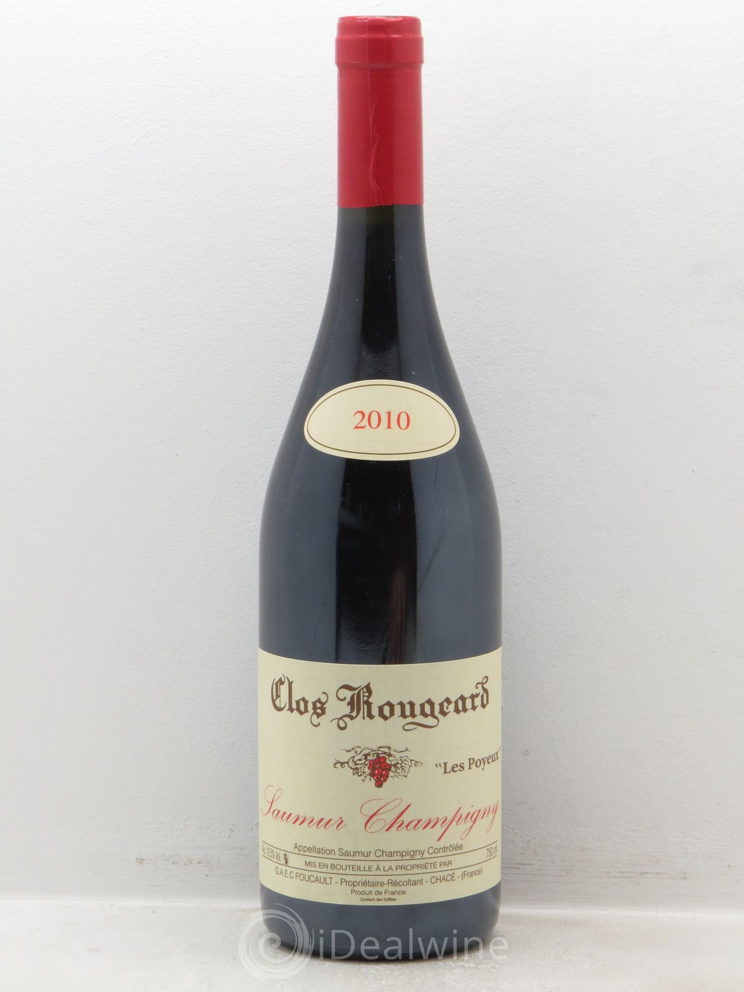 Saumur-Champigny Les Poyeux Clos Rougeard (sans prix de réserve) 2010 - Posten von 1 Flasche - 0
