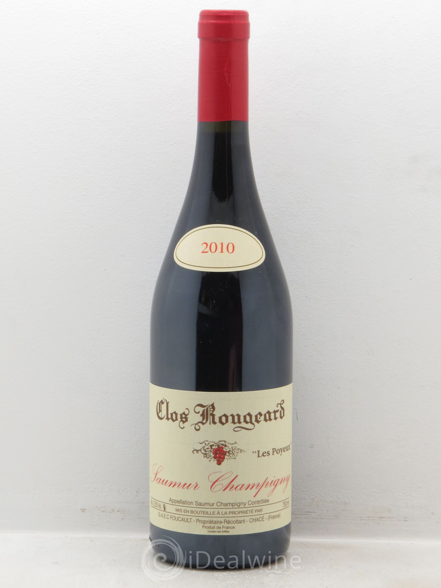 Saumur-Champigny Les Poyeux Clos Rougeard (sans prix de réserve) 2010 - Posten von 1 Flasche - 0