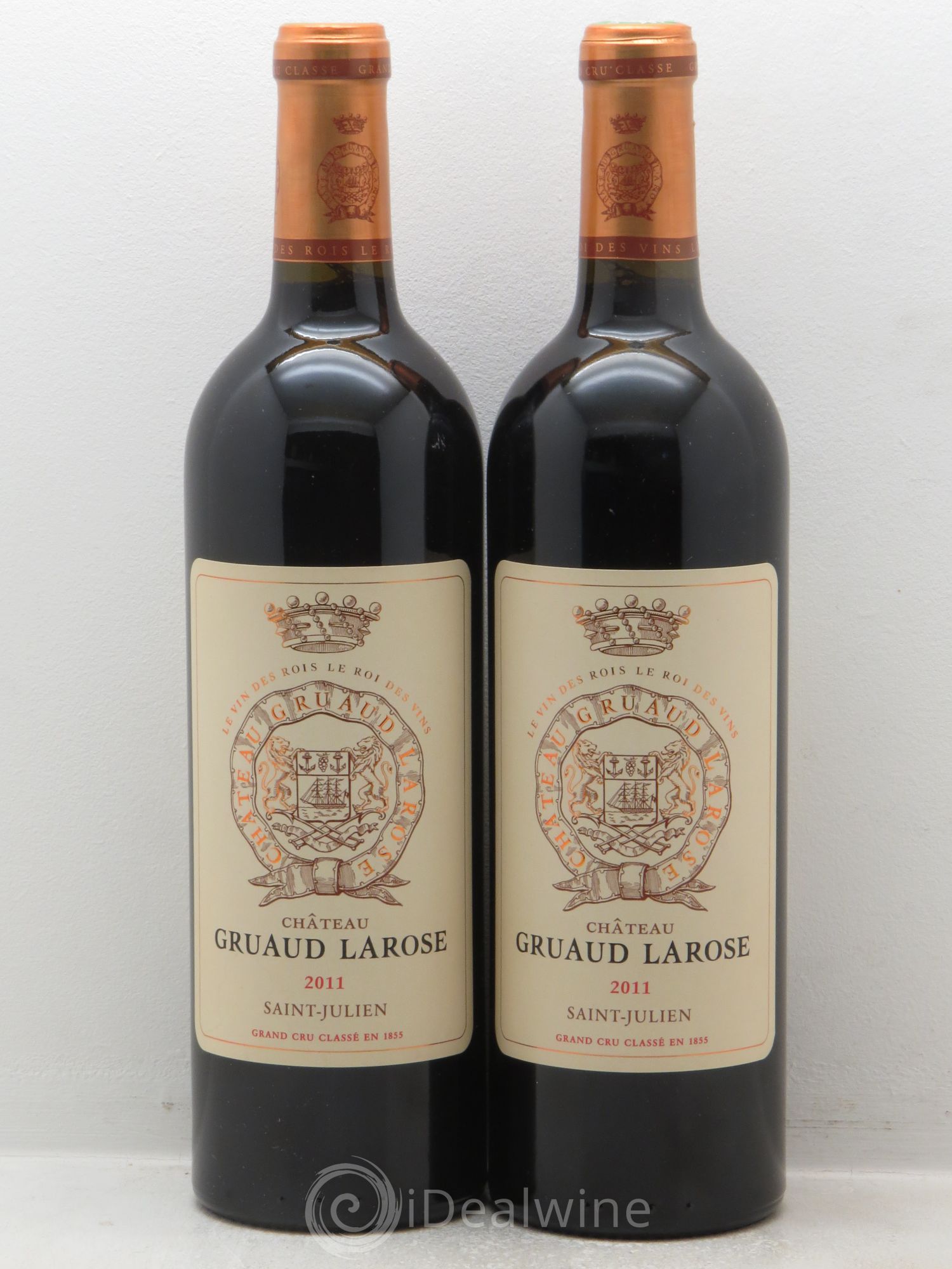 Château Gruaud Larose 2ème Grand Cru Classé (sans prix de réserve) 2011 - Lot de 2 bouteilles - 0