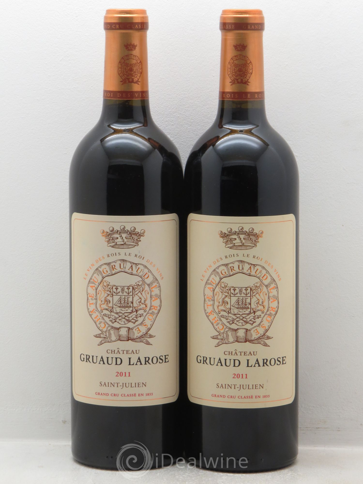 Château Gruaud Larose 2ème Grand Cru Classé (sans prix de réserve) 2011 - Lot de 2 bouteilles - 0