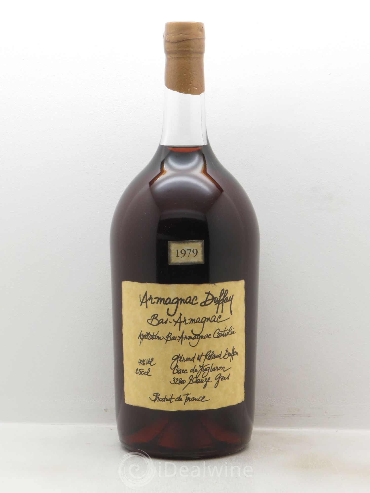 Bas-Armagnac Duffau (40°) (2.5L) (sans prix de réserve) 1979 - Lotto di 1 jéroboam - 0