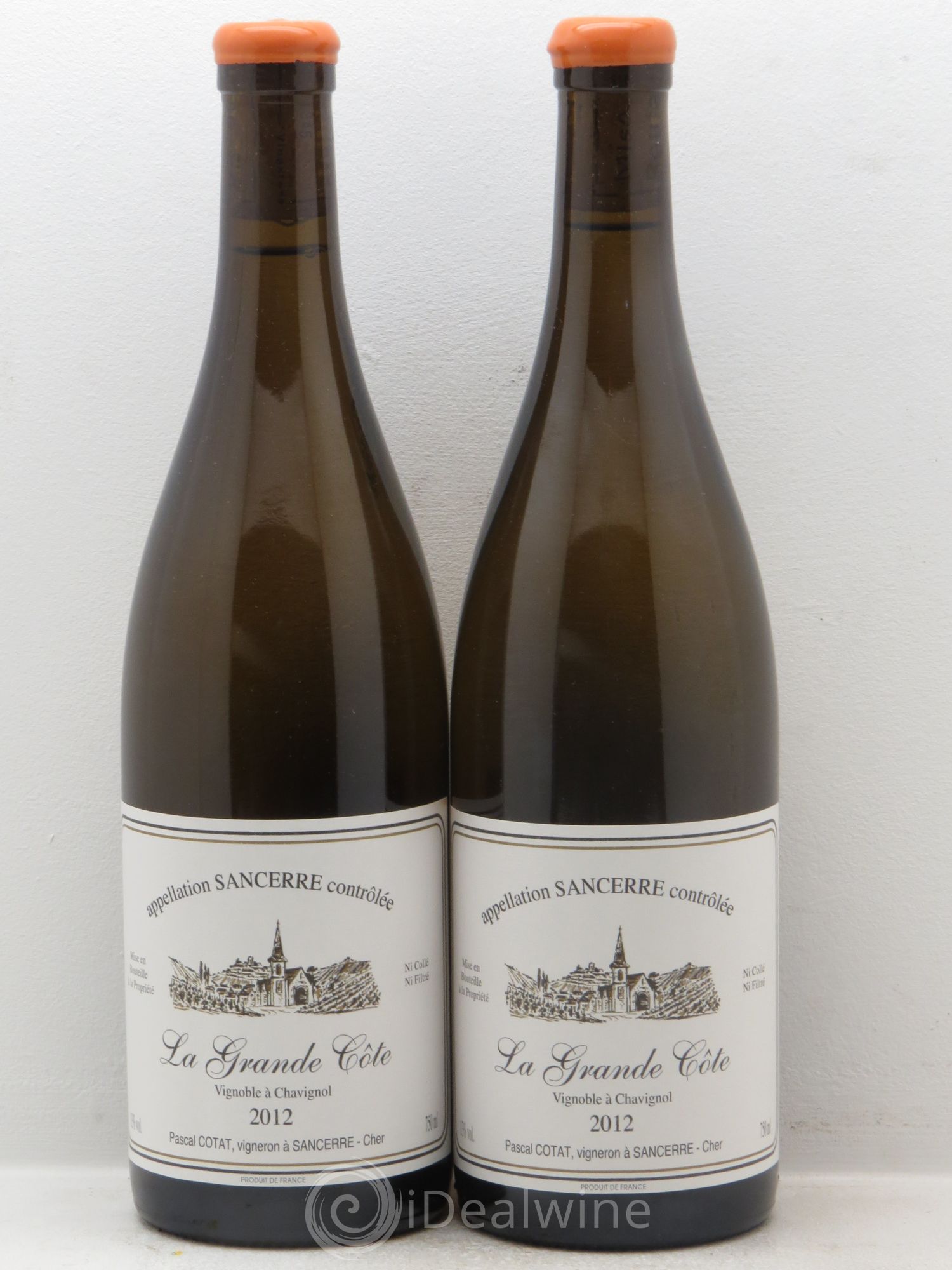 Sancerre La Grande Cote - Pascal Cotat 2012 - Posten von 2 Flaschen - 0