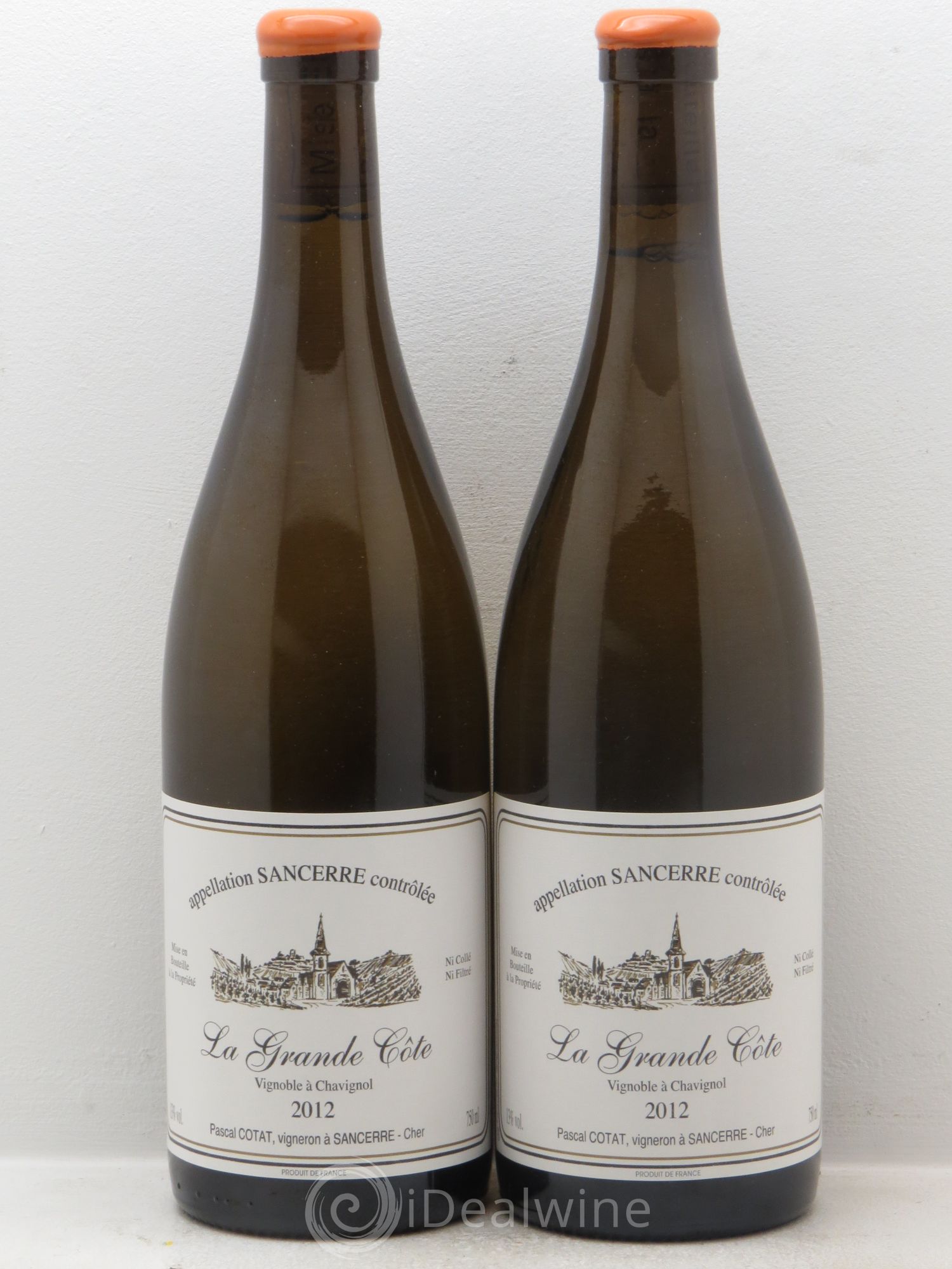 Sancerre La Grande Cote - Pascal Cotat 2012 - Posten von 2 Flaschen - 0