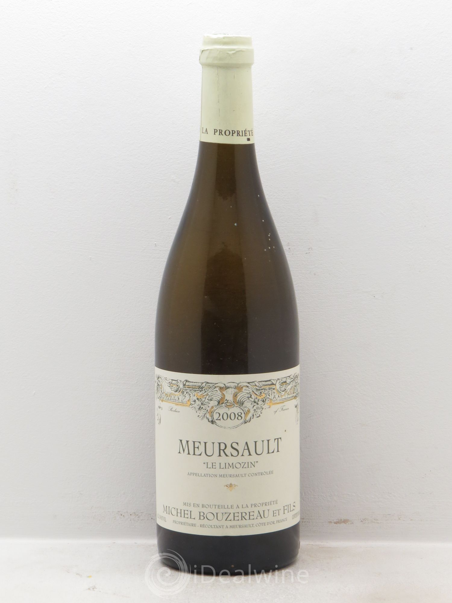 Meursault Le Limozin - Michel Bouzereau 2008 - Posten von 1 Flasche - 0