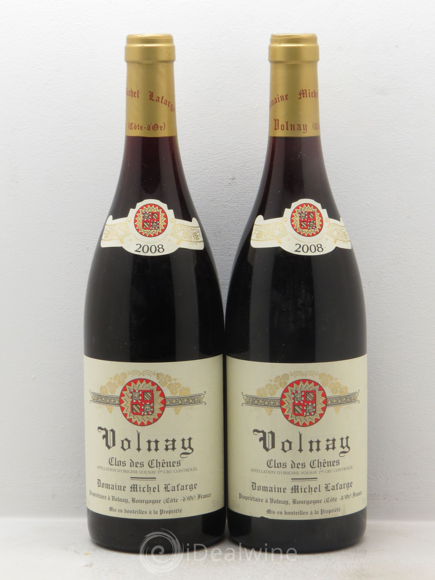 Volnay 1er Cru Clos des Chênes Lafarge (Domaine) 2008 - Lot de 2 bouteilles - 0