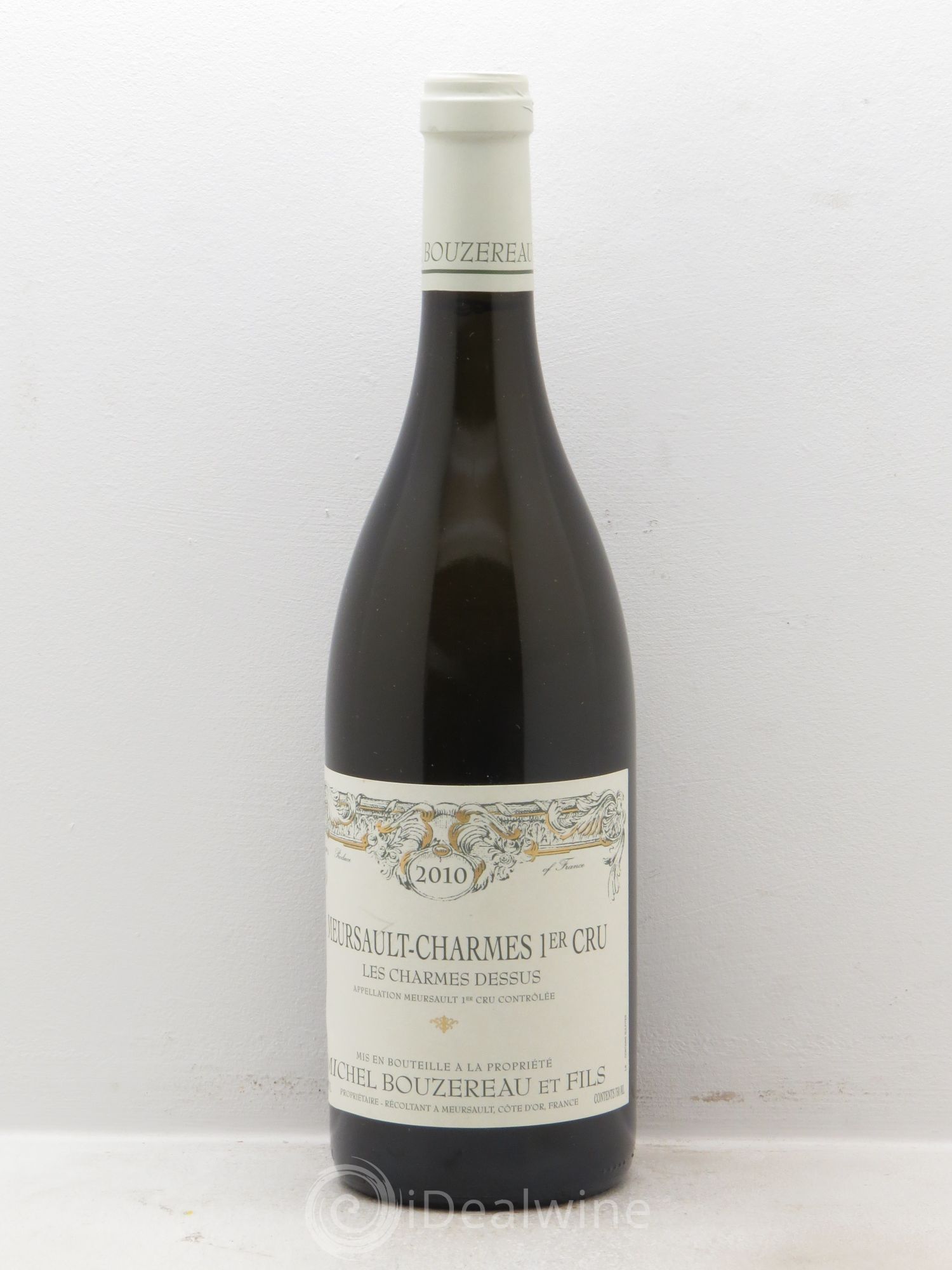 Meursault 1er Cru Les Charmes du Dessus - Michel Bouzereau 2010 - Posten von 1 Flasche - 0