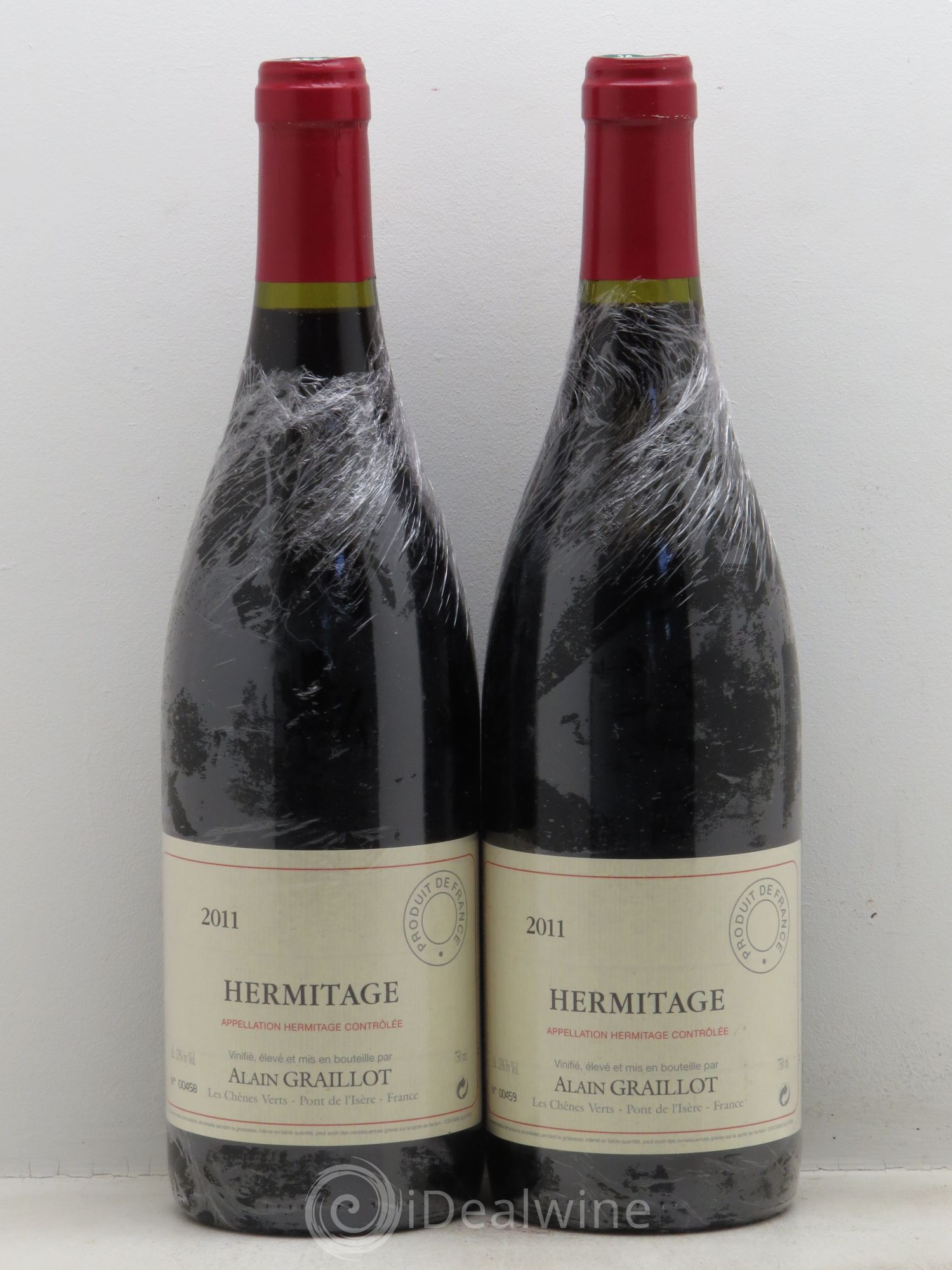 Hermitage 2011 - Lot de 2 bouteilles - 0