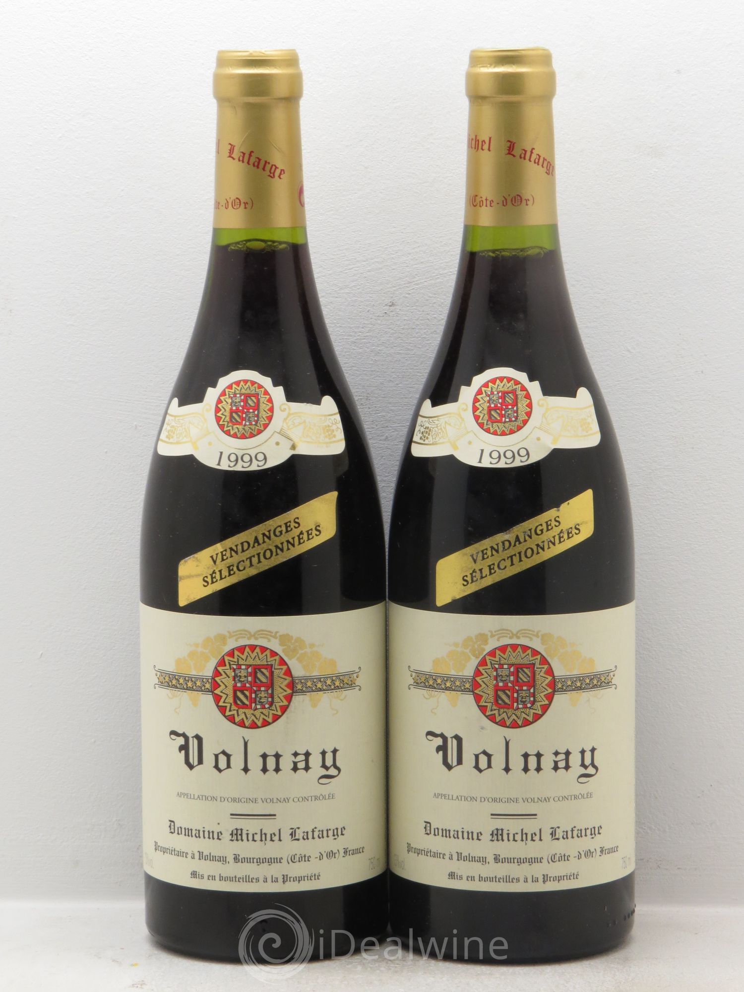 Volnay Vendanges sélectionnées Lafarge (Domaine) 1999 - Lot de 2 bouteilles - 0